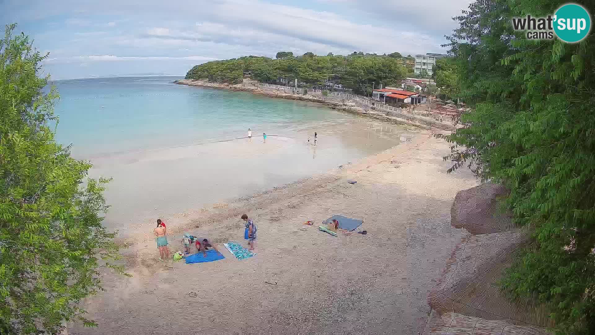 Plaža Slanica Murter – kamera v živo