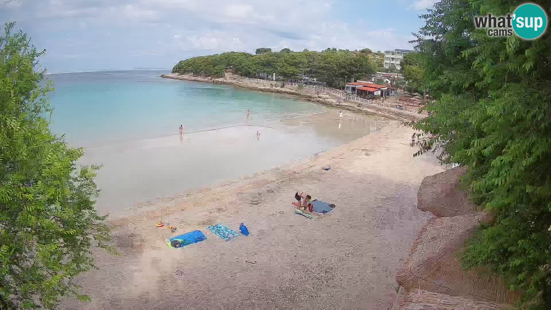 Plaža Slanica Murter – web kamera
