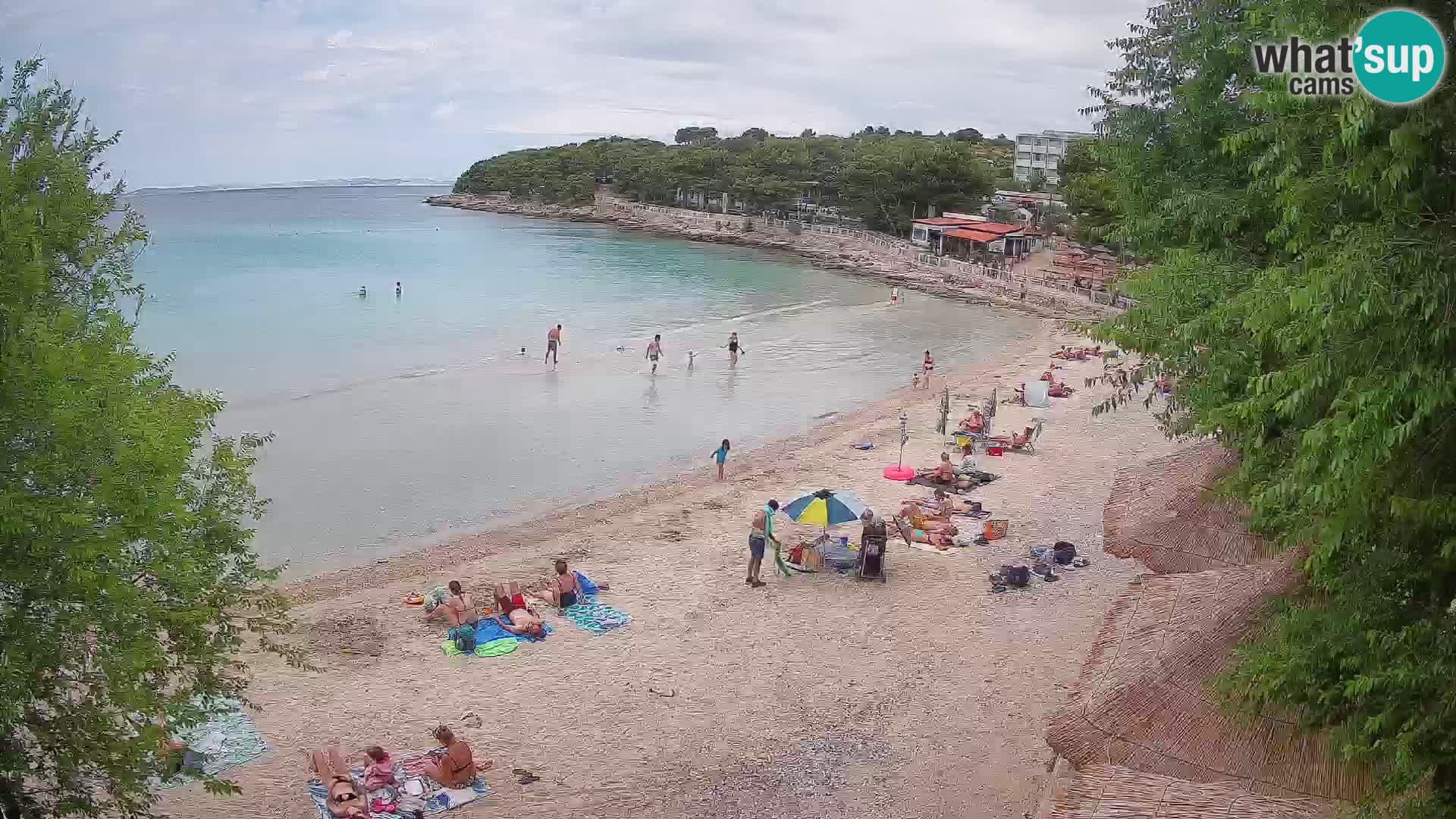 Plaža Slanica Murter – kamera v živo