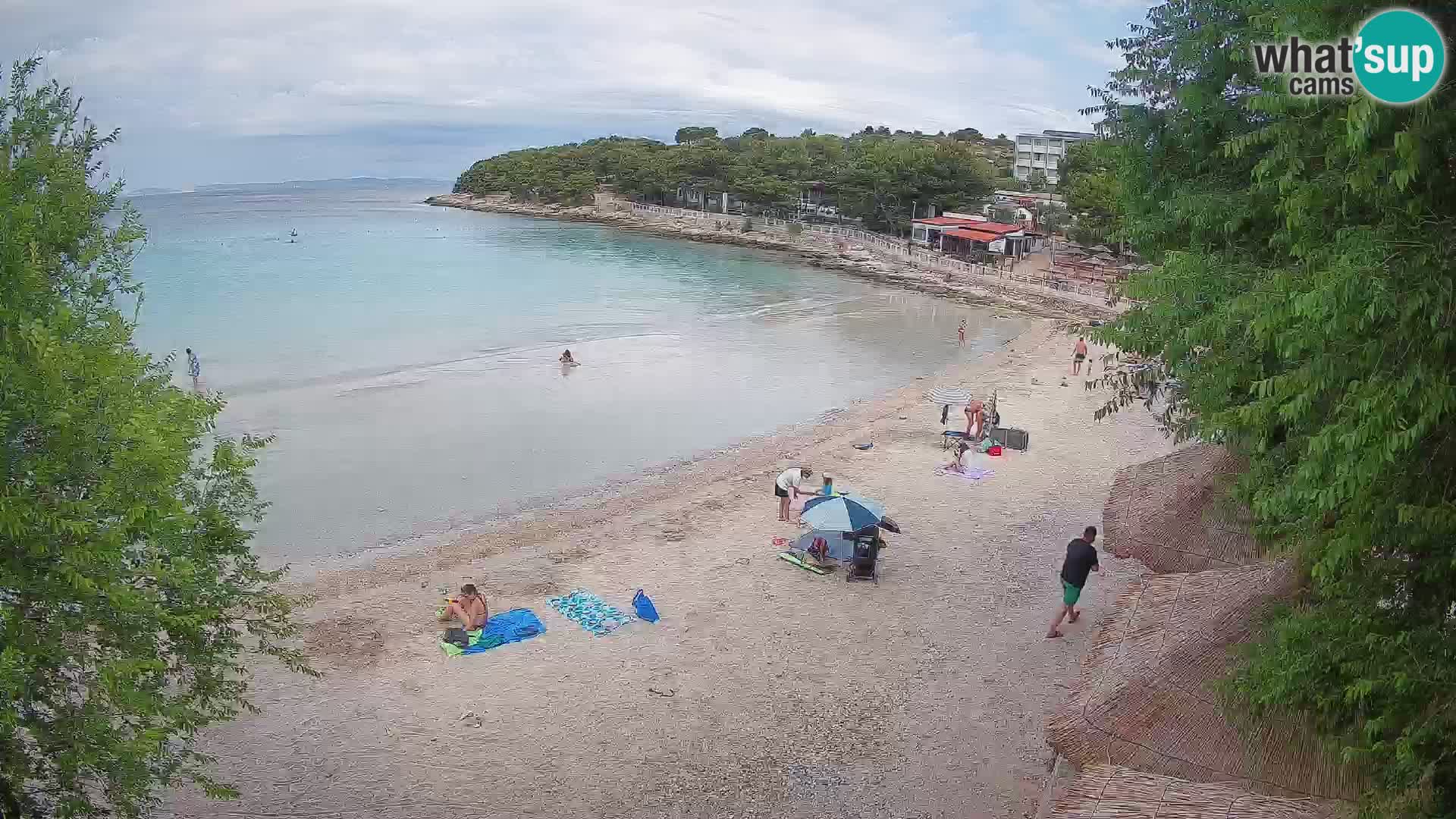 Plaža Slanica Murter – web kamera