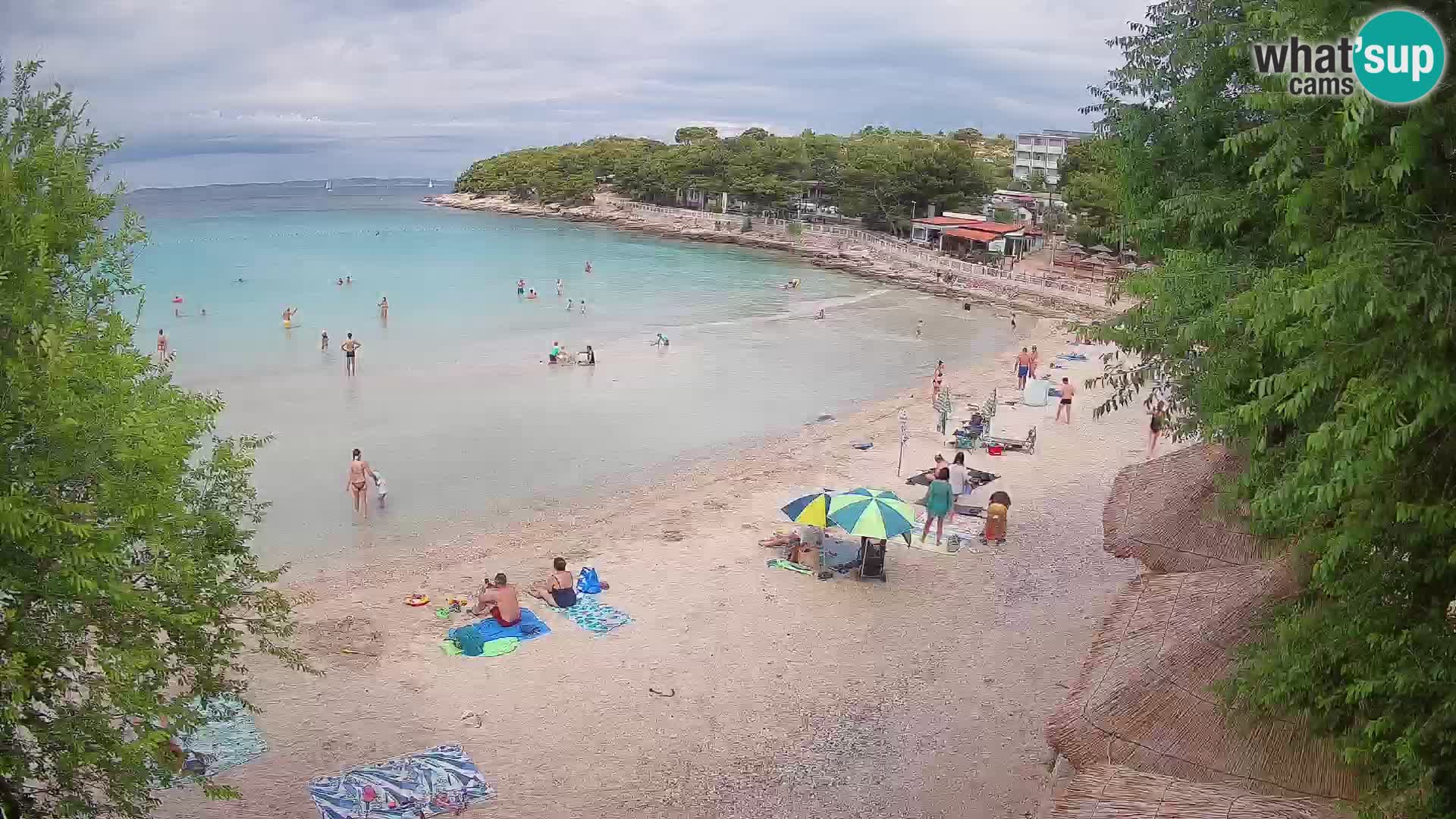 Plaža Slanica Murter – web kamera
