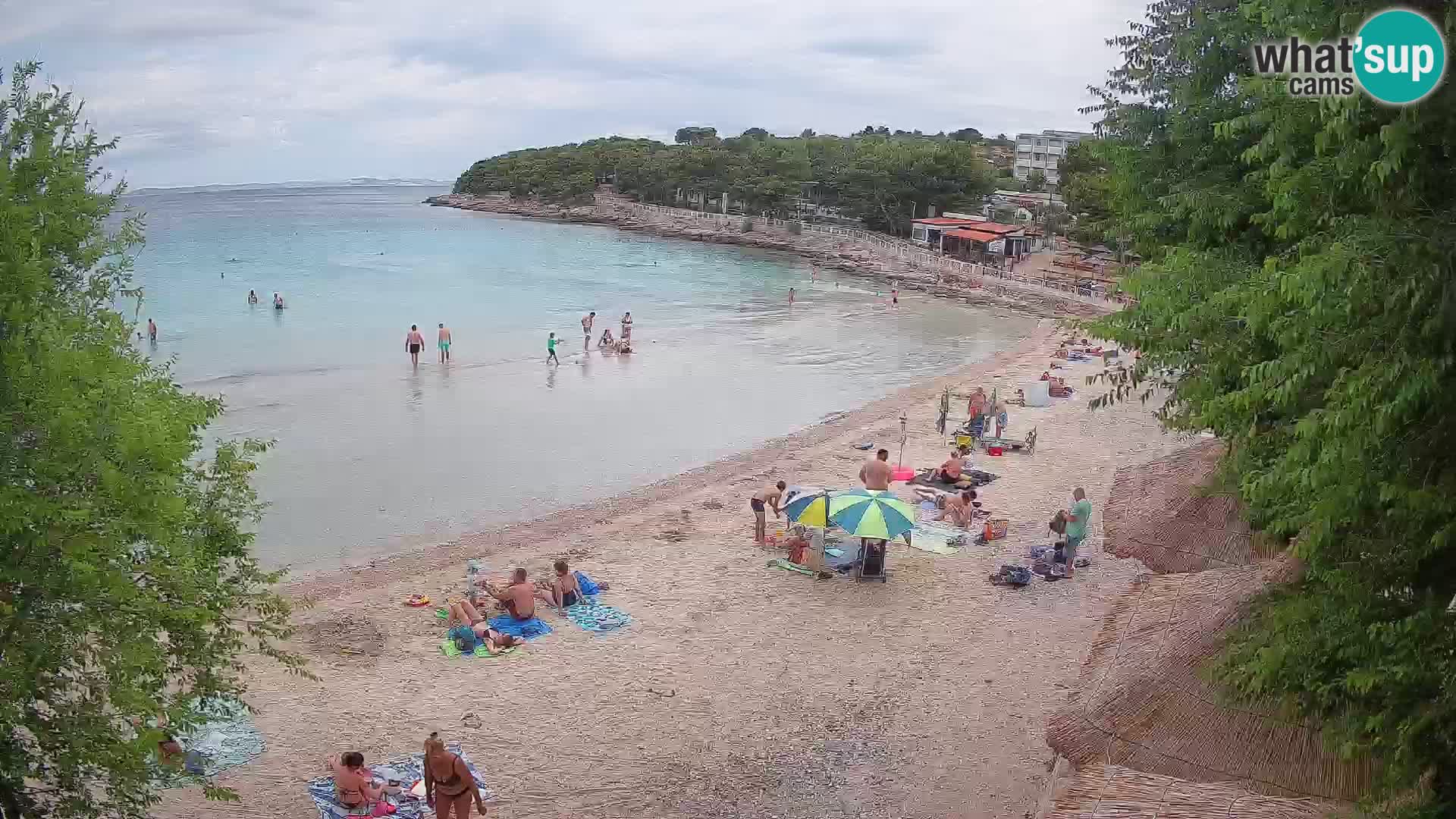 Plaža Slanica Murter – web kamera