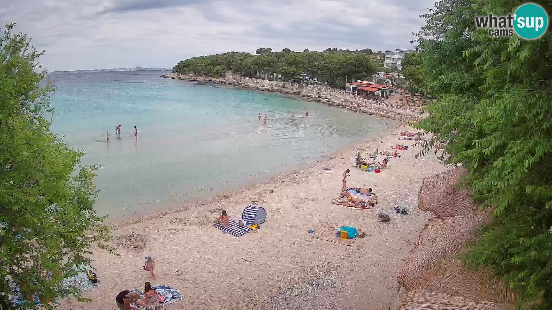 Plaža Slanica Murter – kamera v živo