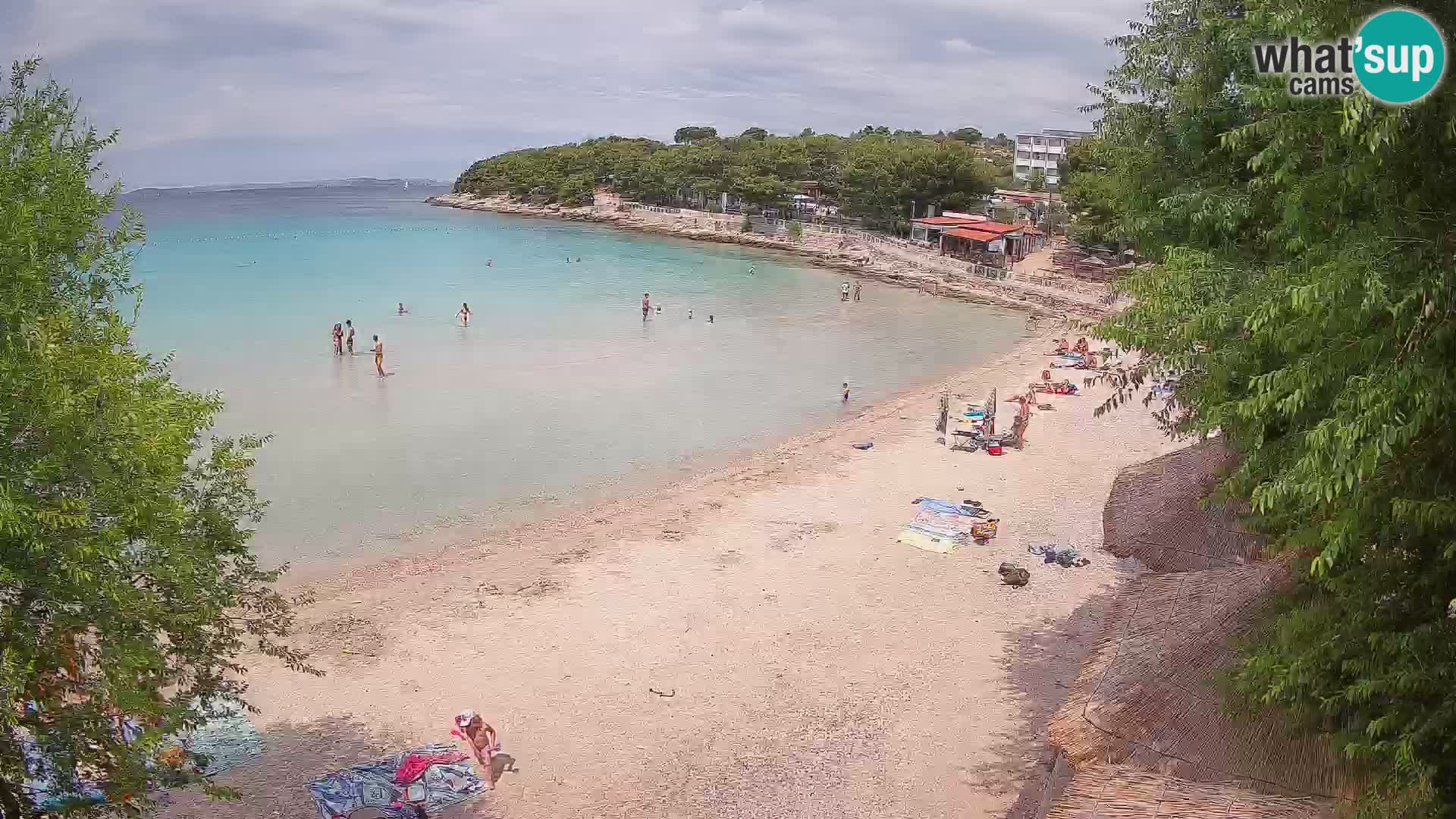Plaža Slanica Murter – kamera v živo