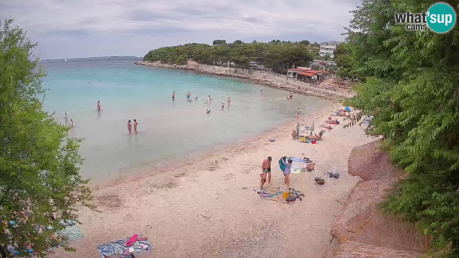 Plaža Slanica Murter – kamera v živo