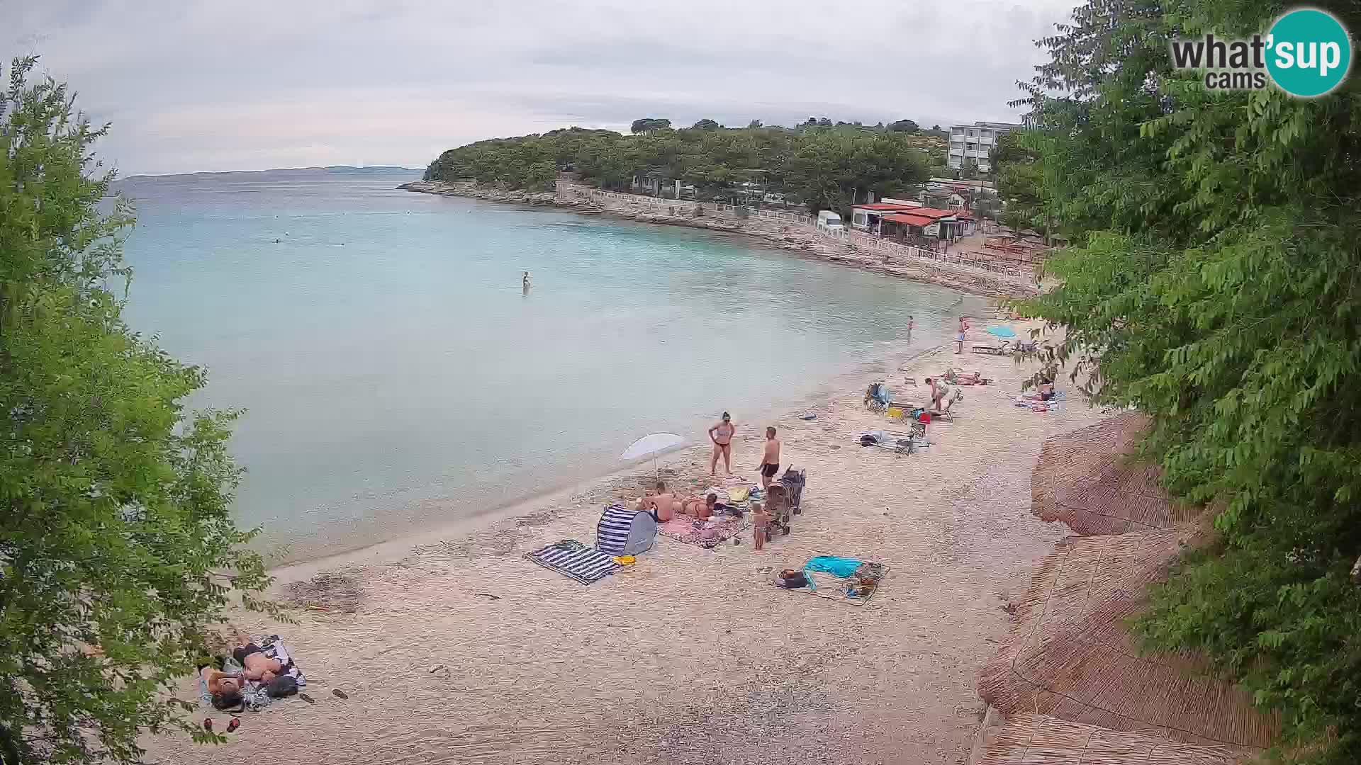 Playa Slanica Murter – camera en vivo