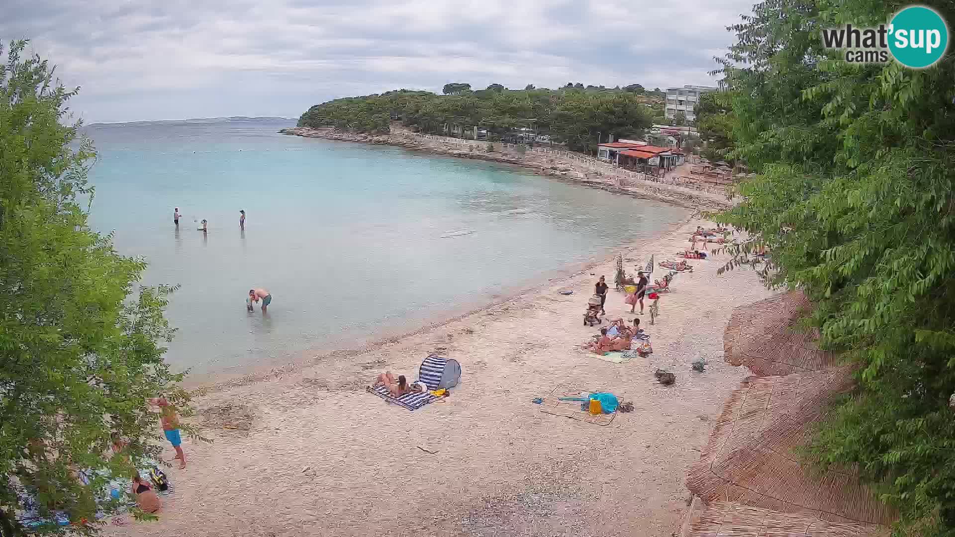 Plaža Slanica Murter – kamera v živo