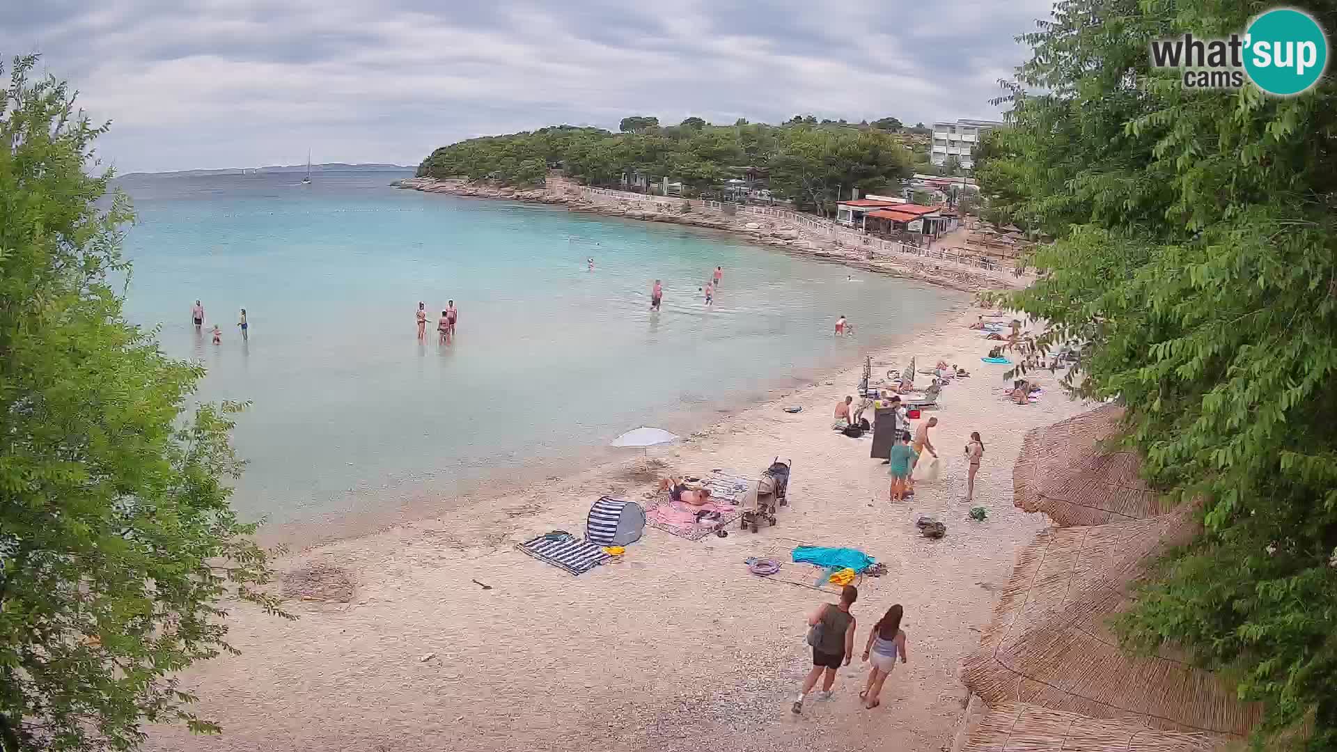 Beach Slanica Murter – Live Cam