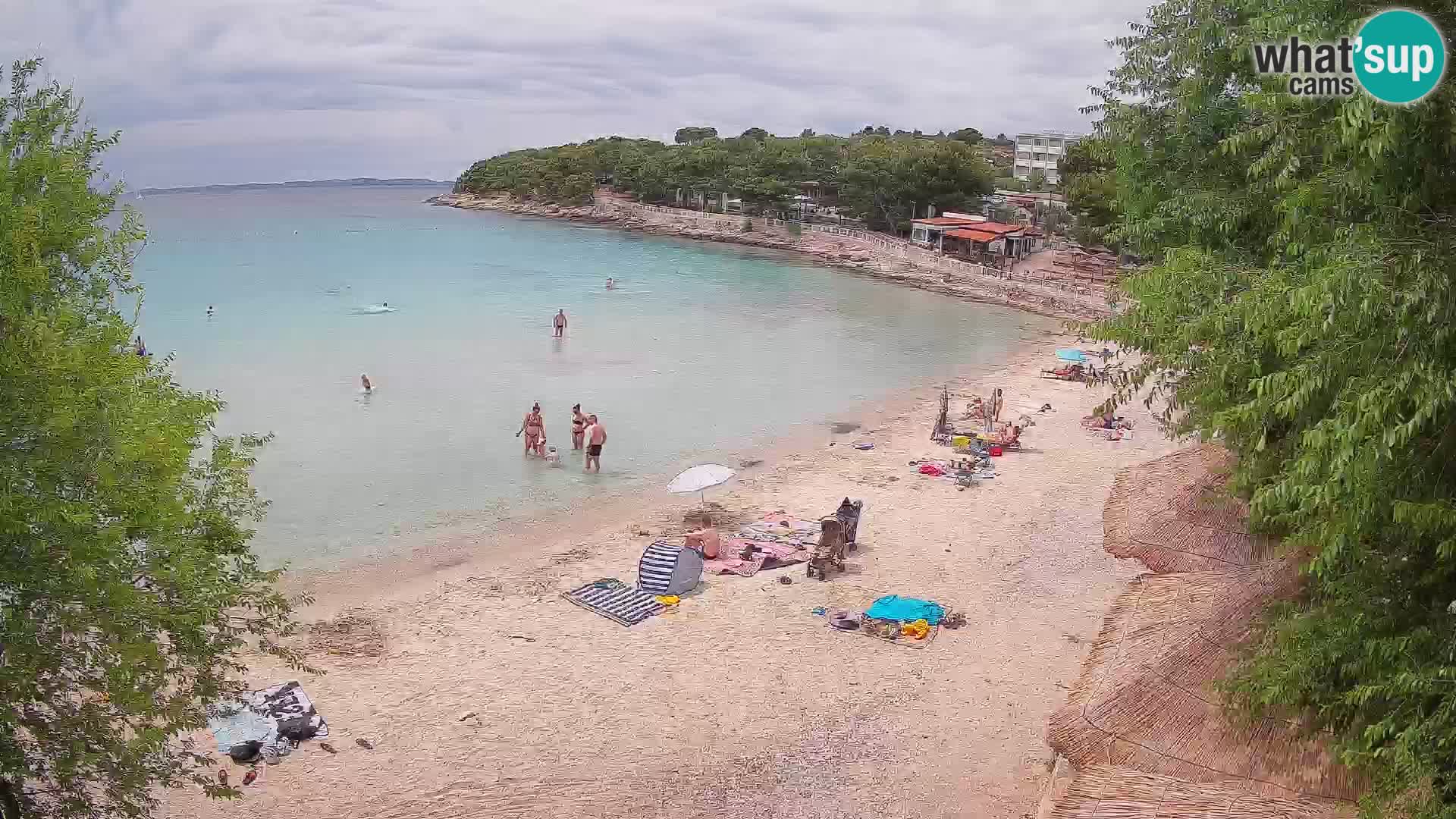 Plaža Slanica Murter – kamera v živo
