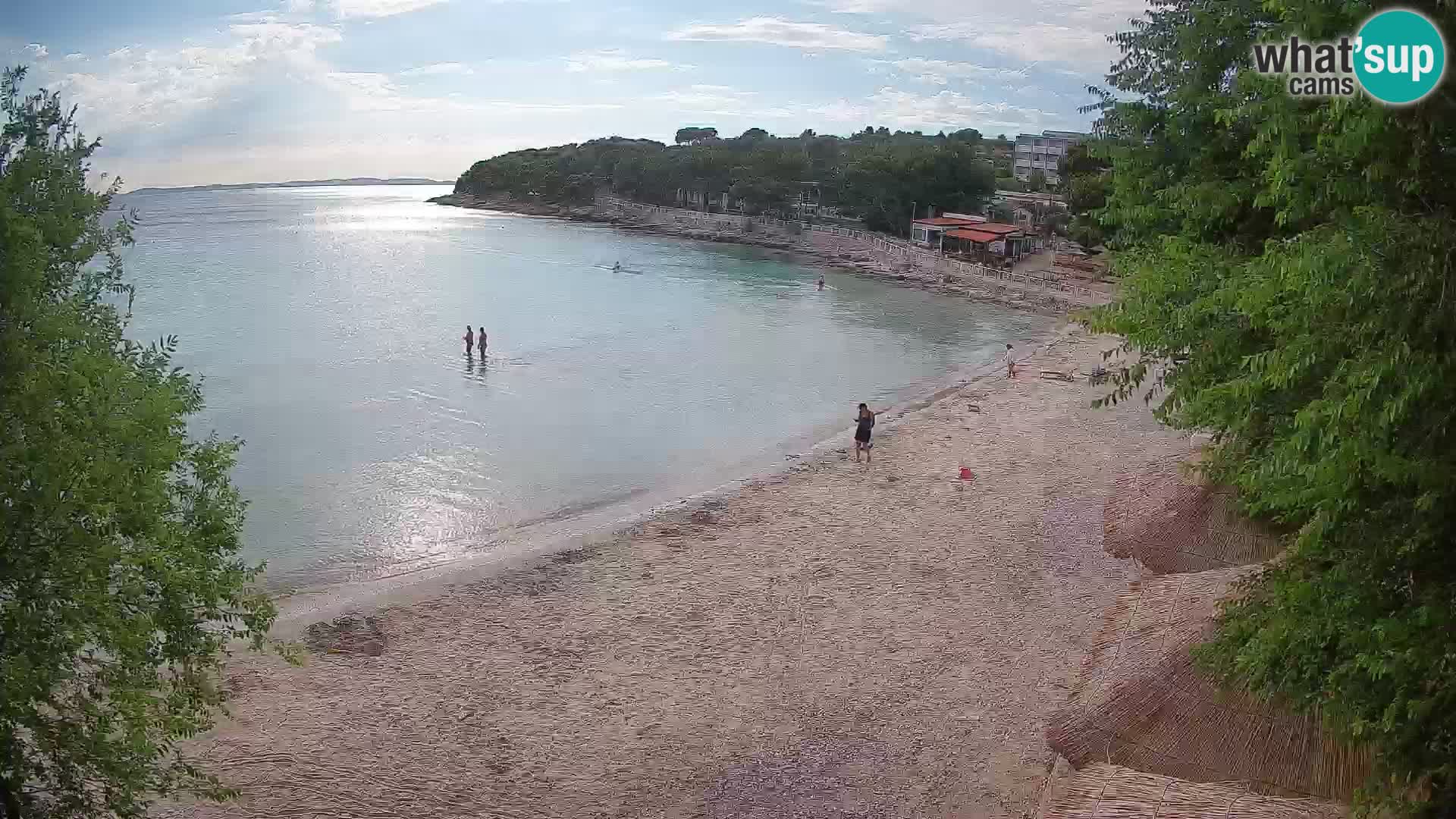 Strand Slanica Murter – webcam