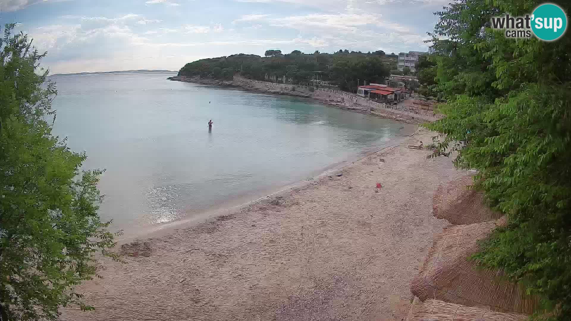 Plaža Slanica Murter – web kamera