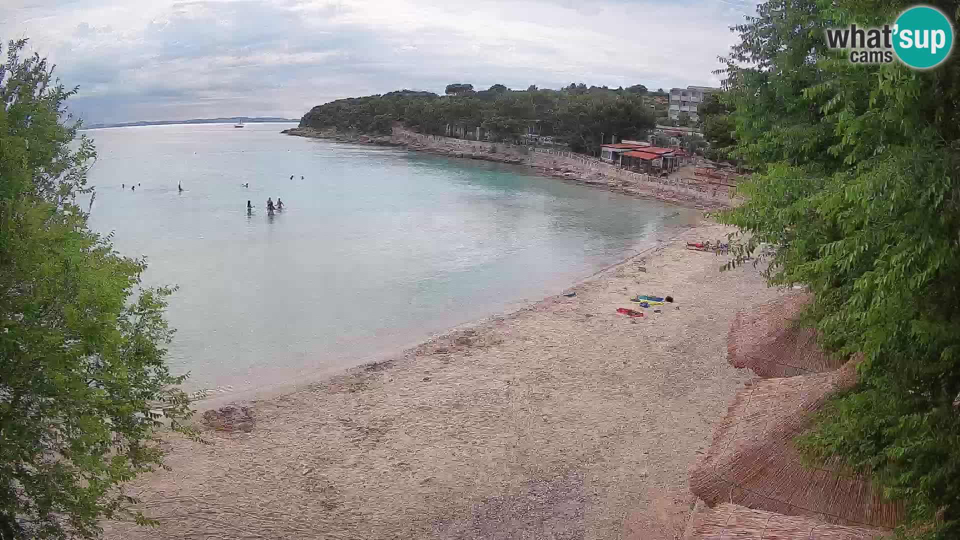 Strand Slanica Murter – webcam