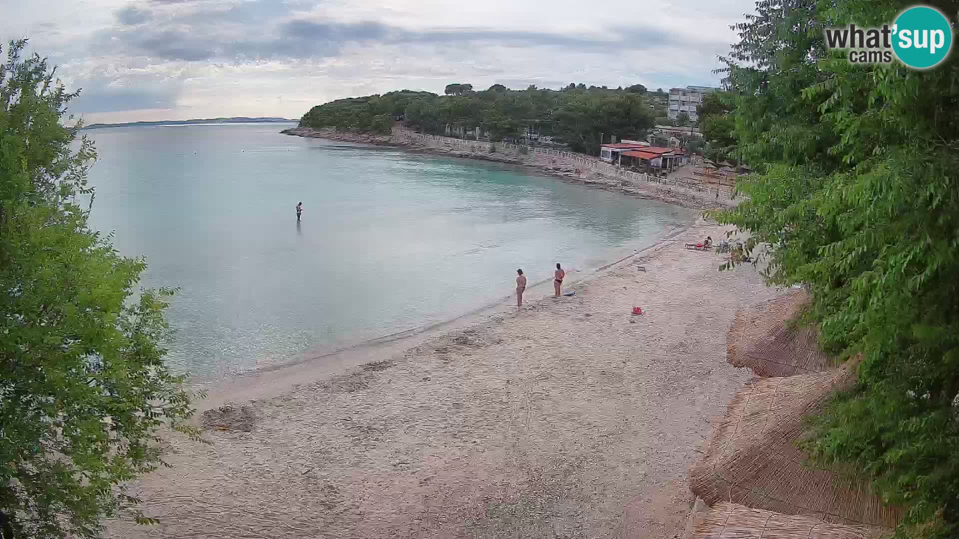 Strand Slanica Murter – webcam