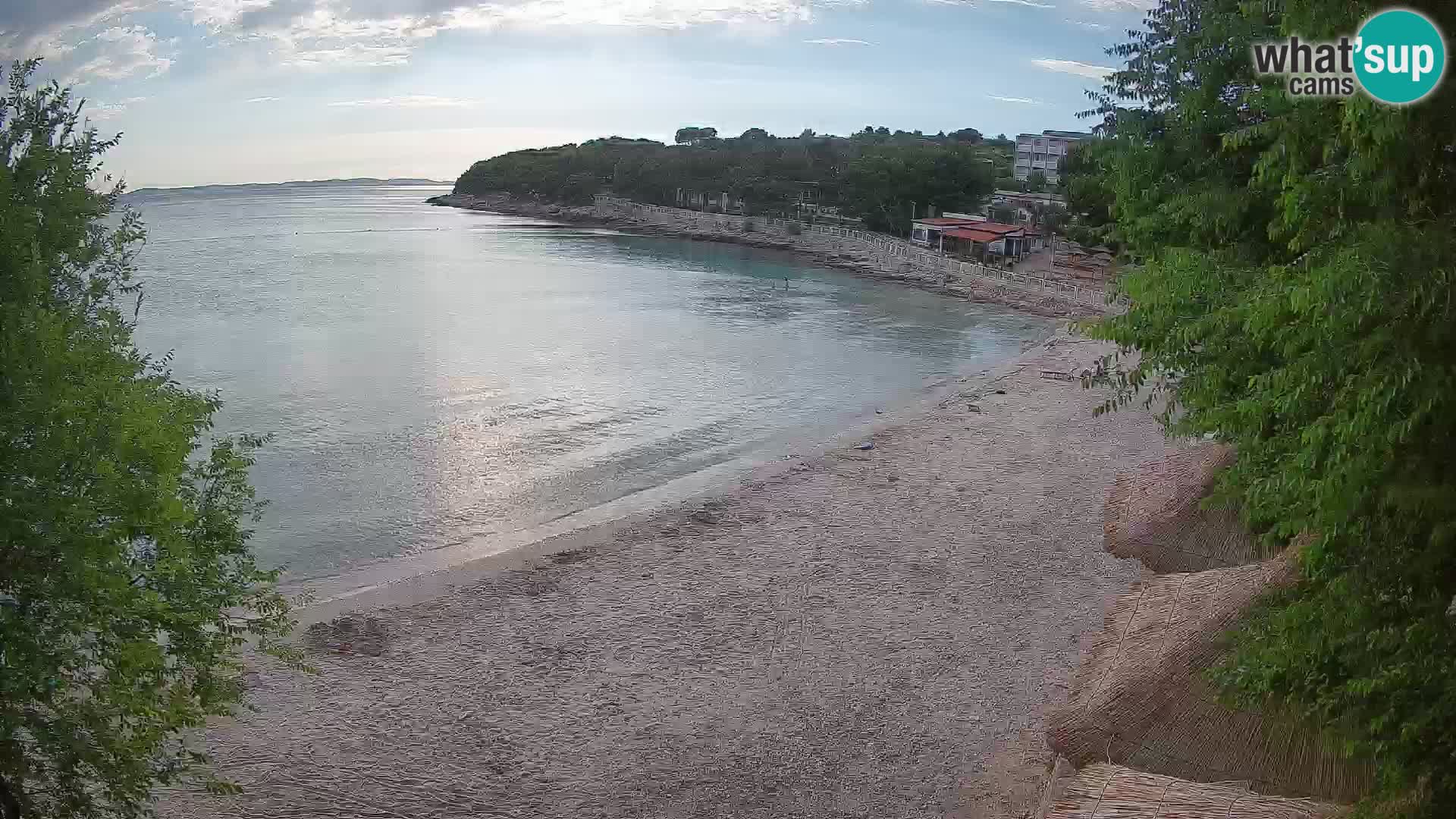 Strand Slanica Murter – webcam