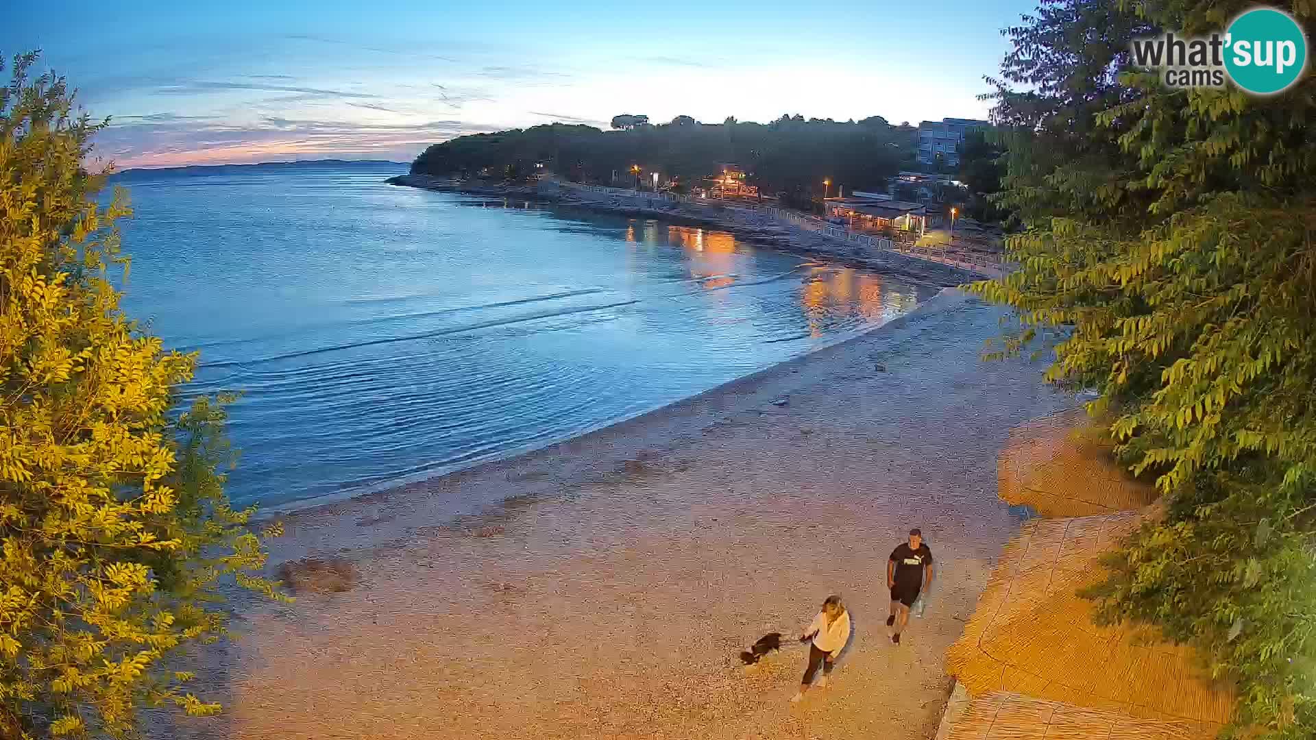 Plaža Slanica Murter – web kamera