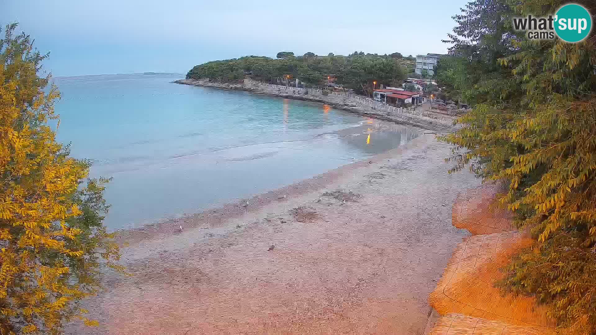 Strand Slanica Murter – webcam