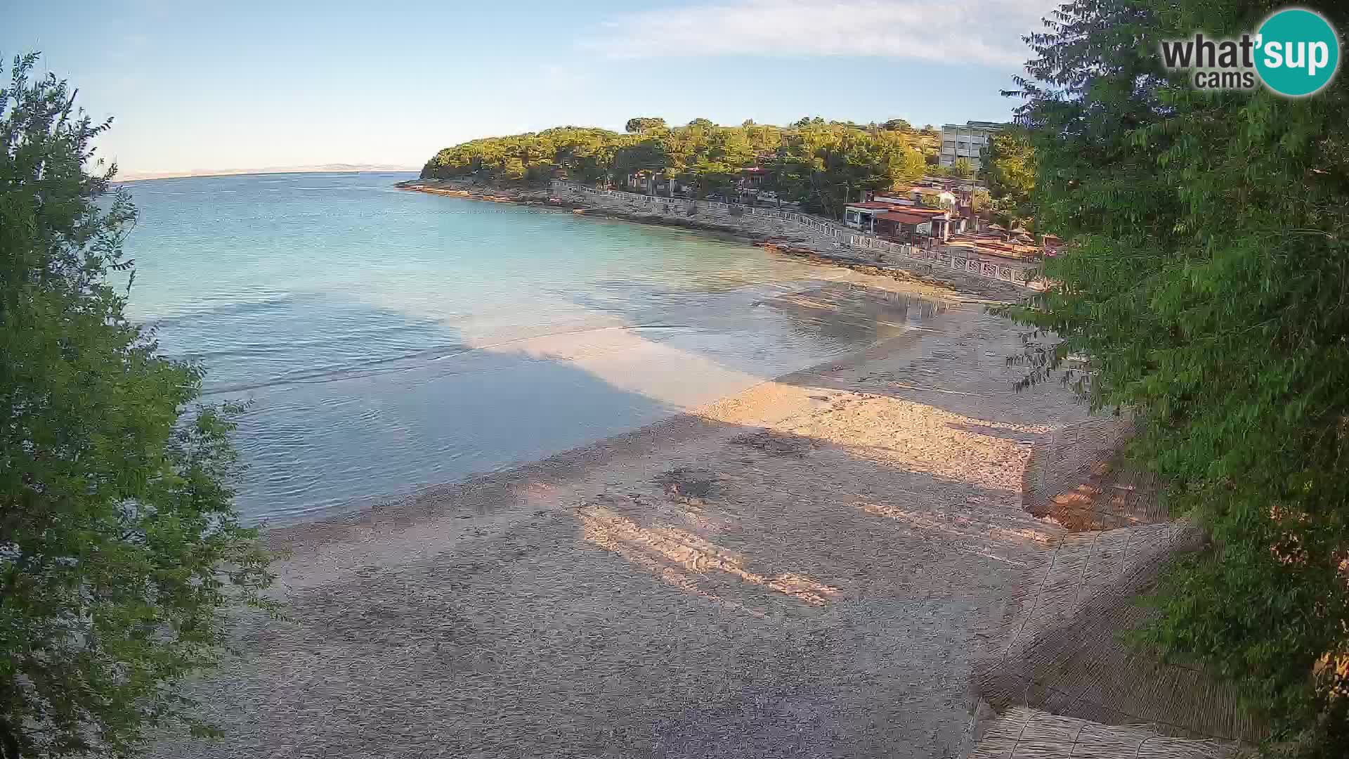 Strand Slanica Murter – webcam