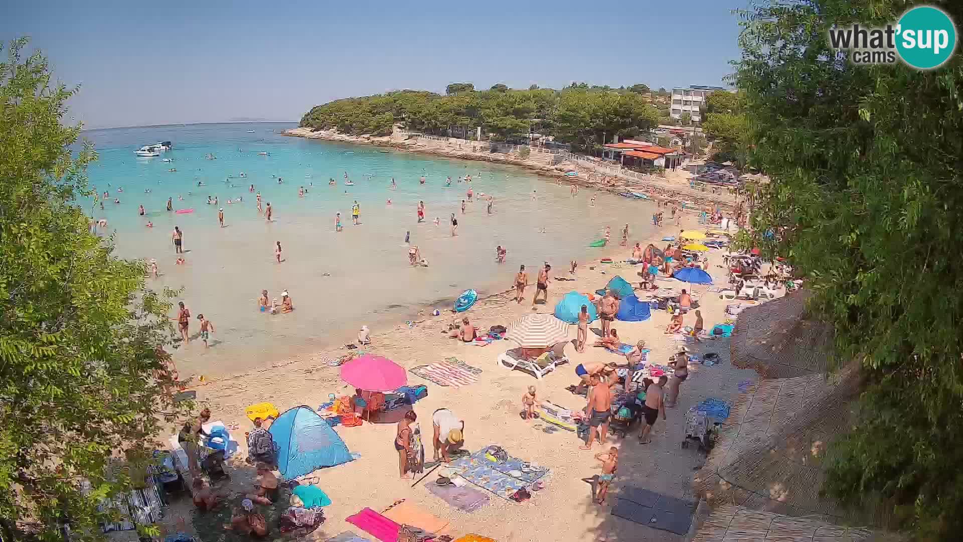 Playa Slanica Murter – camera en vivo