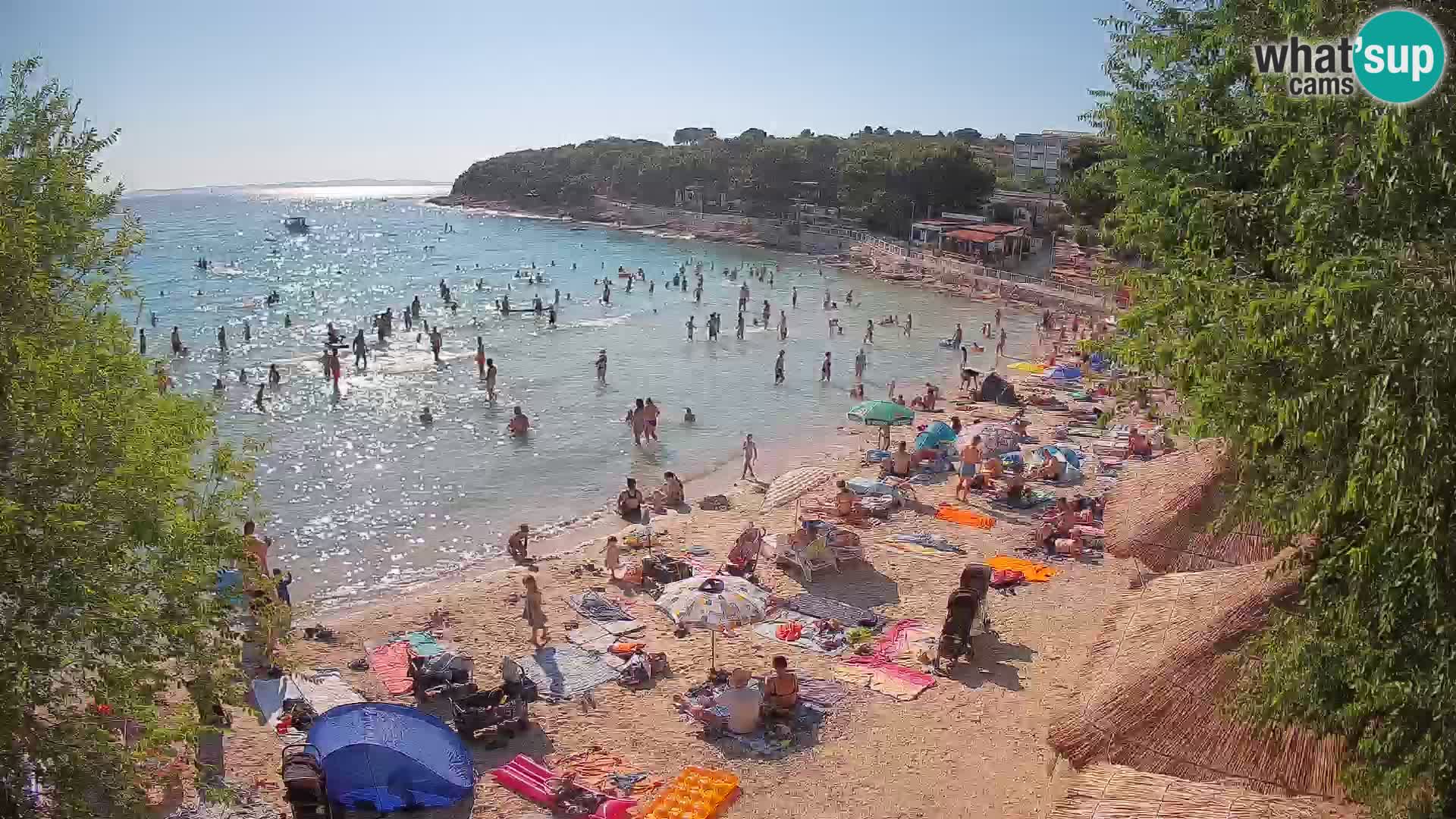 Plaža Slanica Murter – web kamera