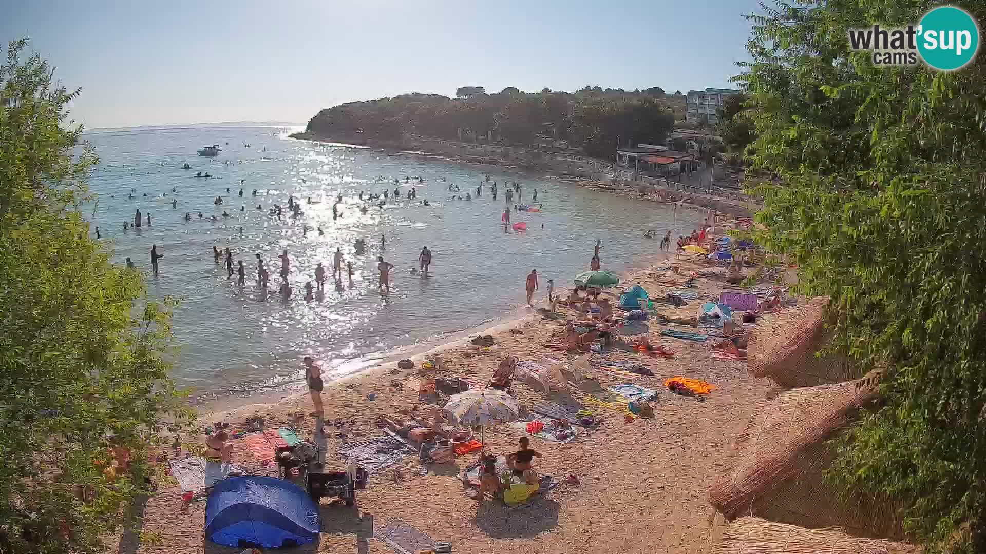Plaža Slanica Murter – kamera v živo