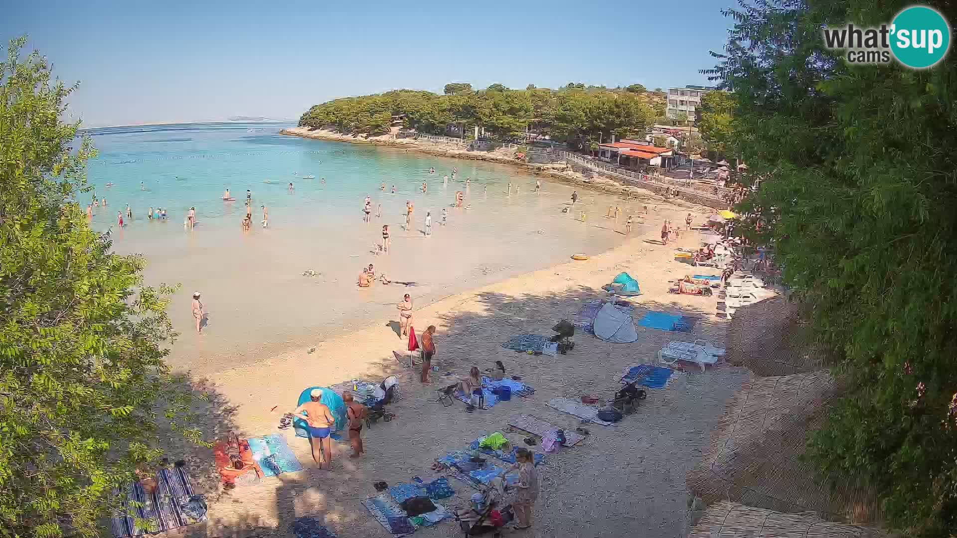 Playa Slanica Murter – camera en vivo