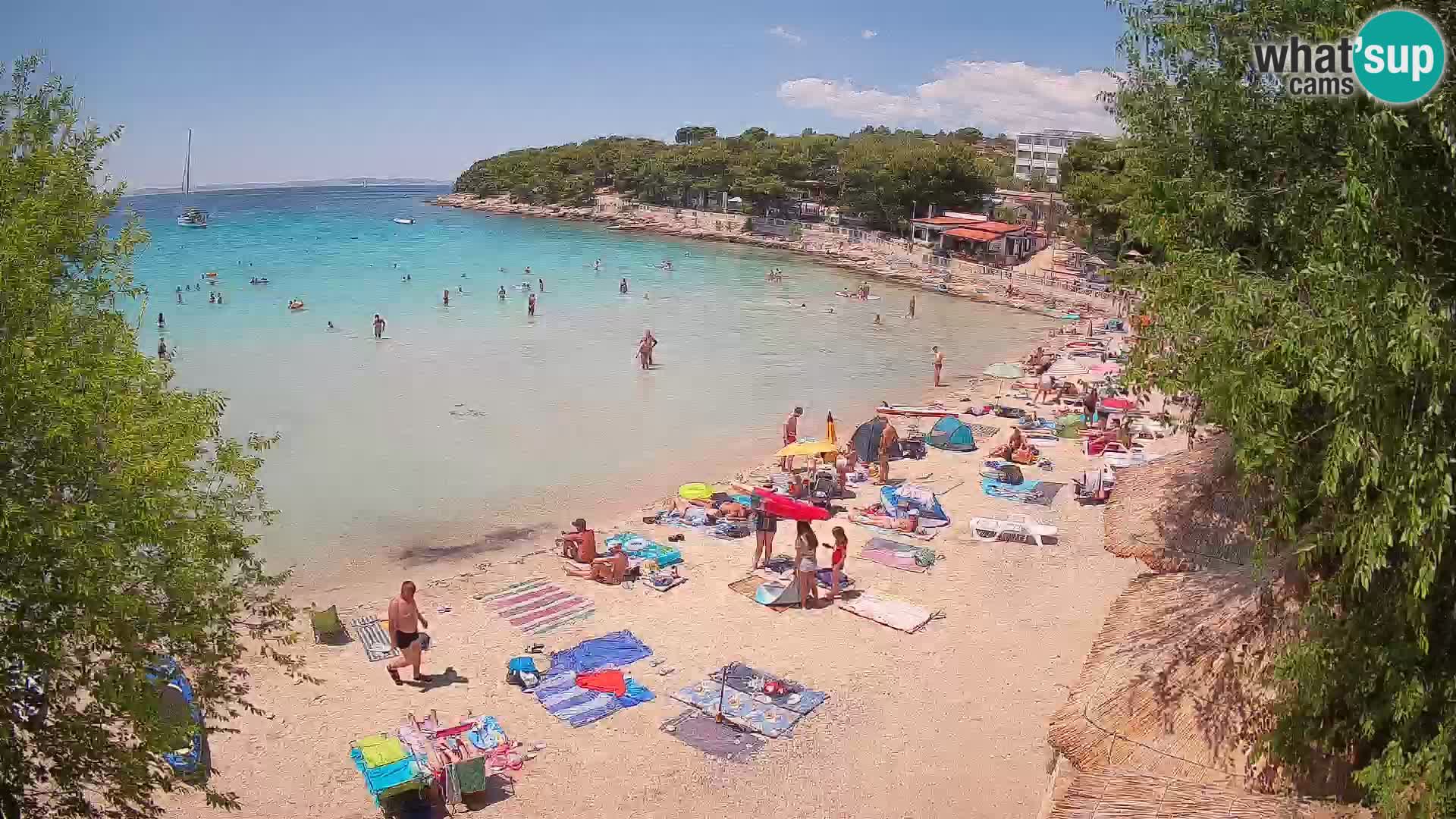 Playa Slanica Murter – camera en vivo