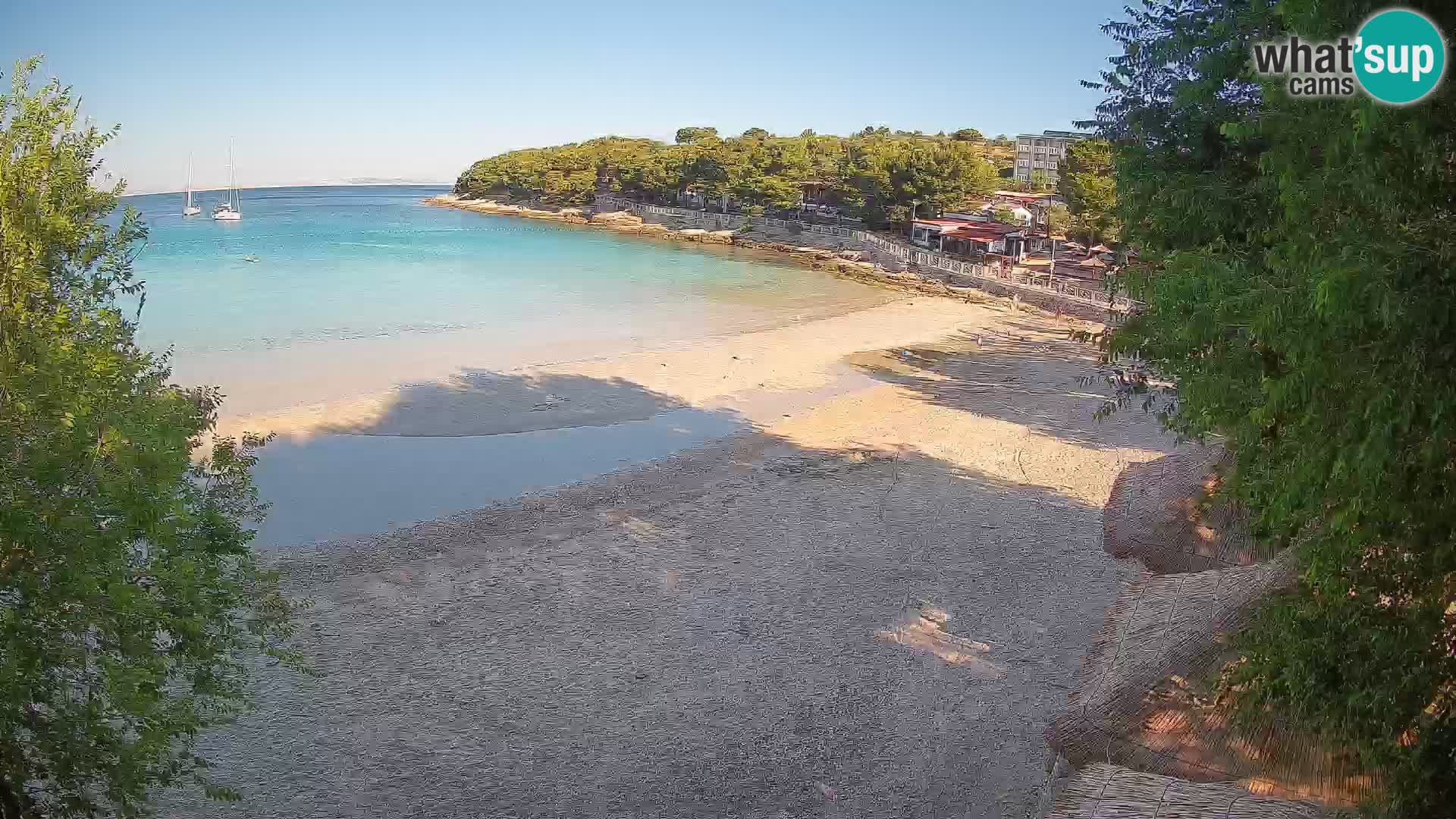 Playa Slanica Murter – camera en vivo
