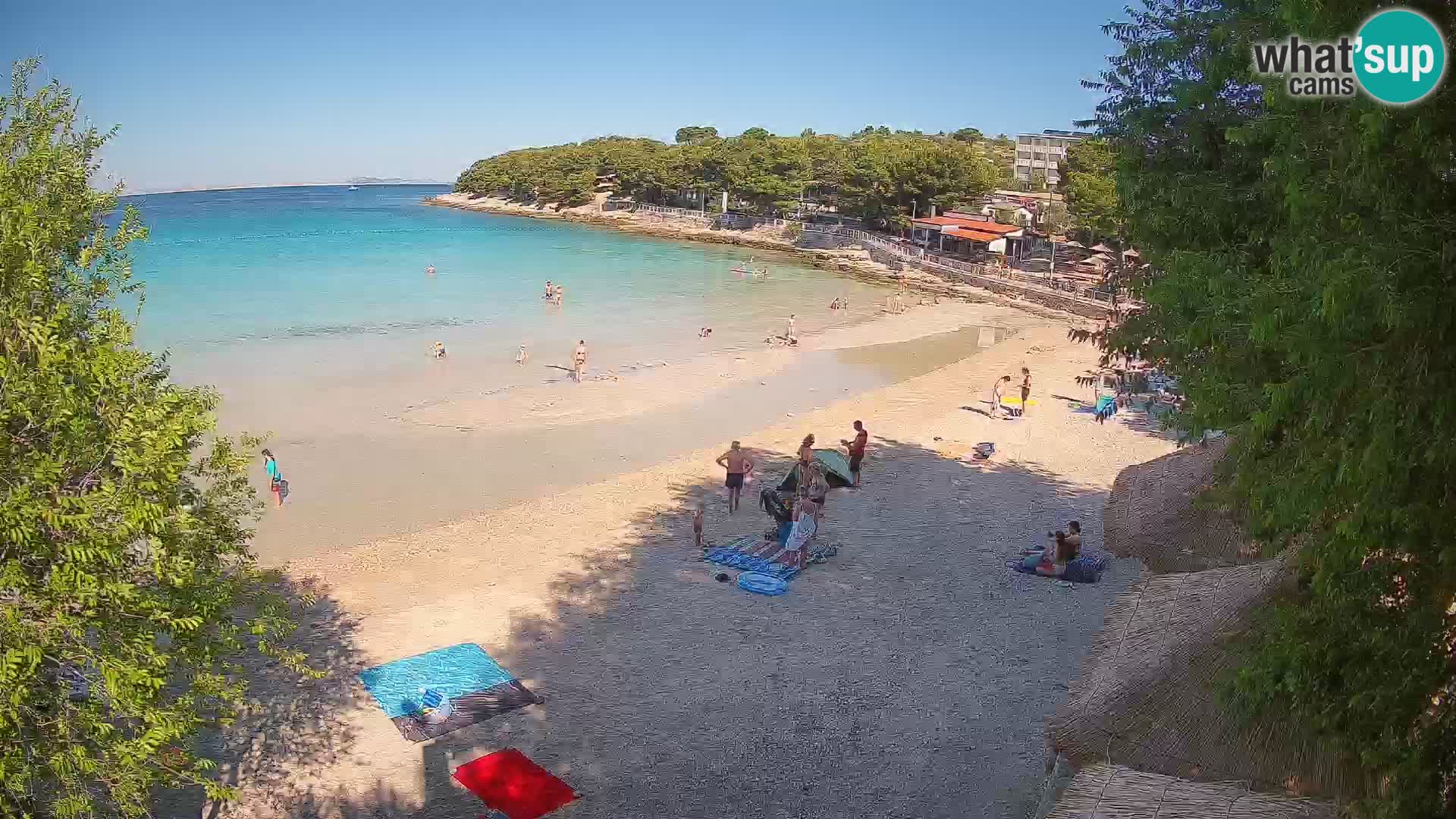 Playa Slanica Murter – camera en vivo