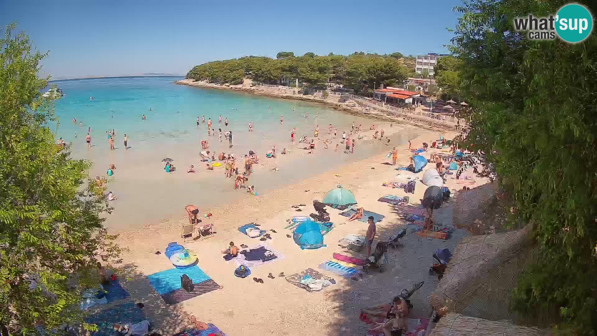 Playa Slanica Murter – camera en vivo