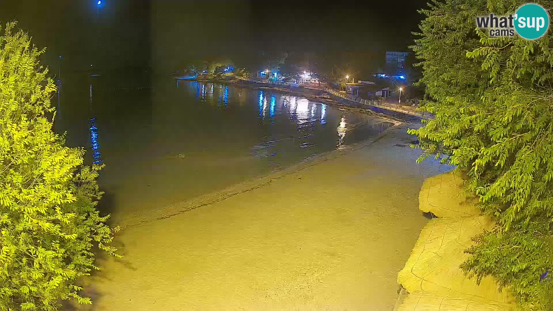 Plaža Slanica Murter – web kamera