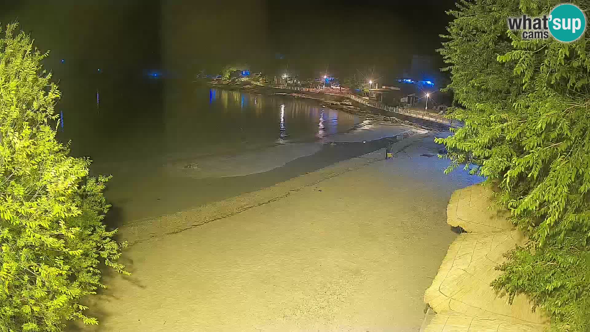 Strand Slanica Murter – webcam