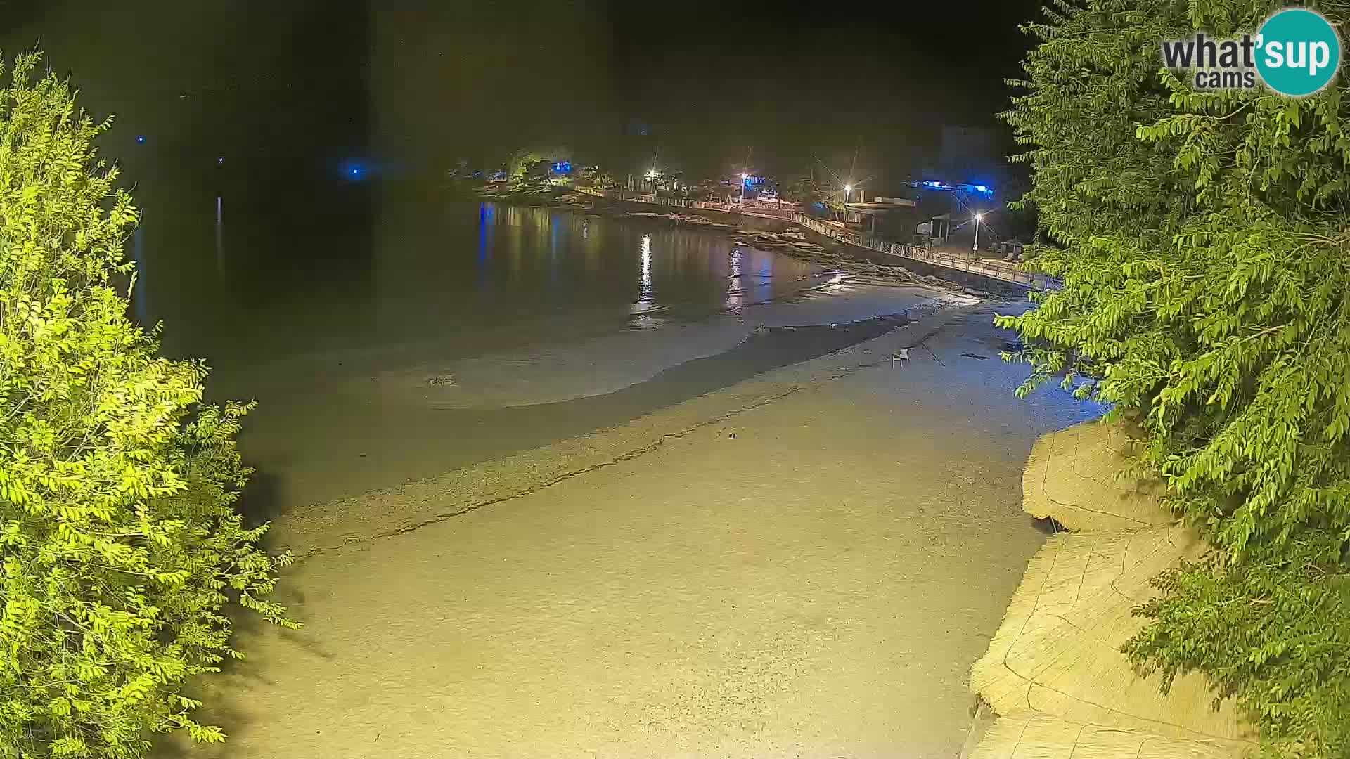 Plaža Slanica Murter – web kamera
