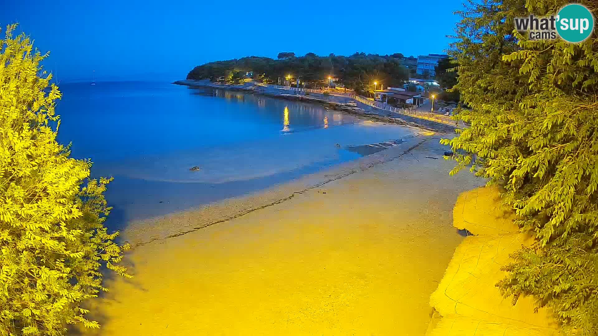 Plaža Slanica Murter – web kamera