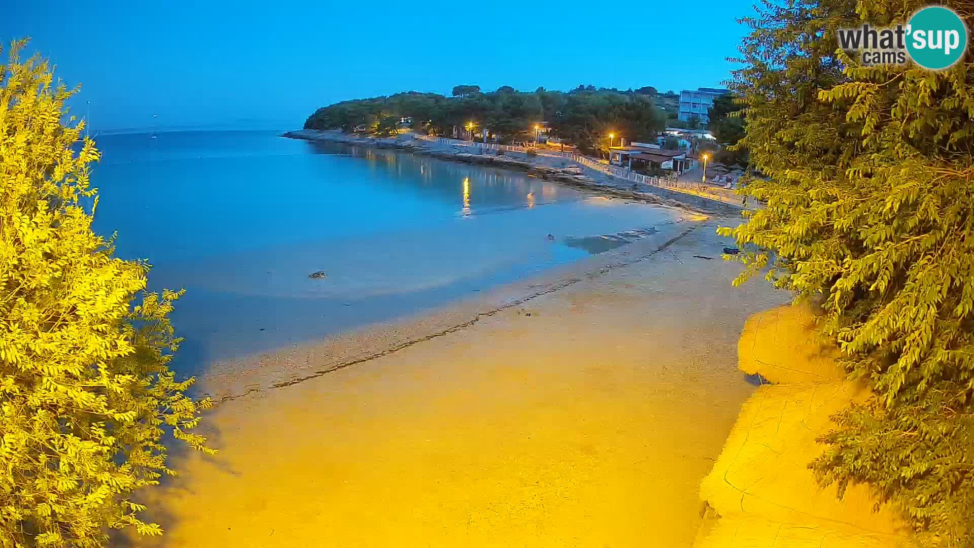 Plaža Slanica Murter – web kamera