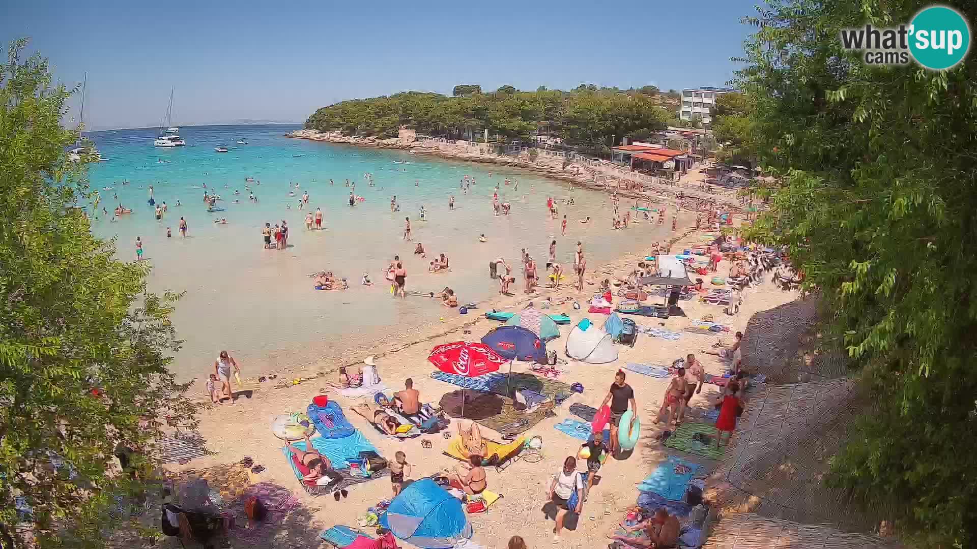 Beach Slanica Murter – Live Cam