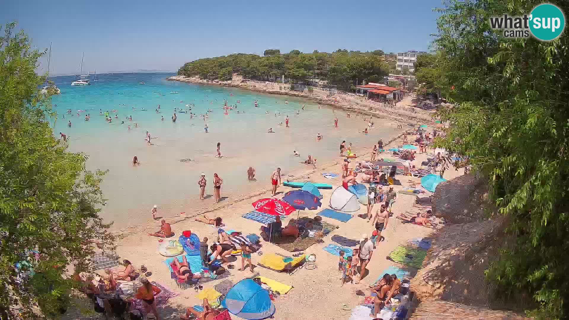 Beach Slanica Murter – Live Cam