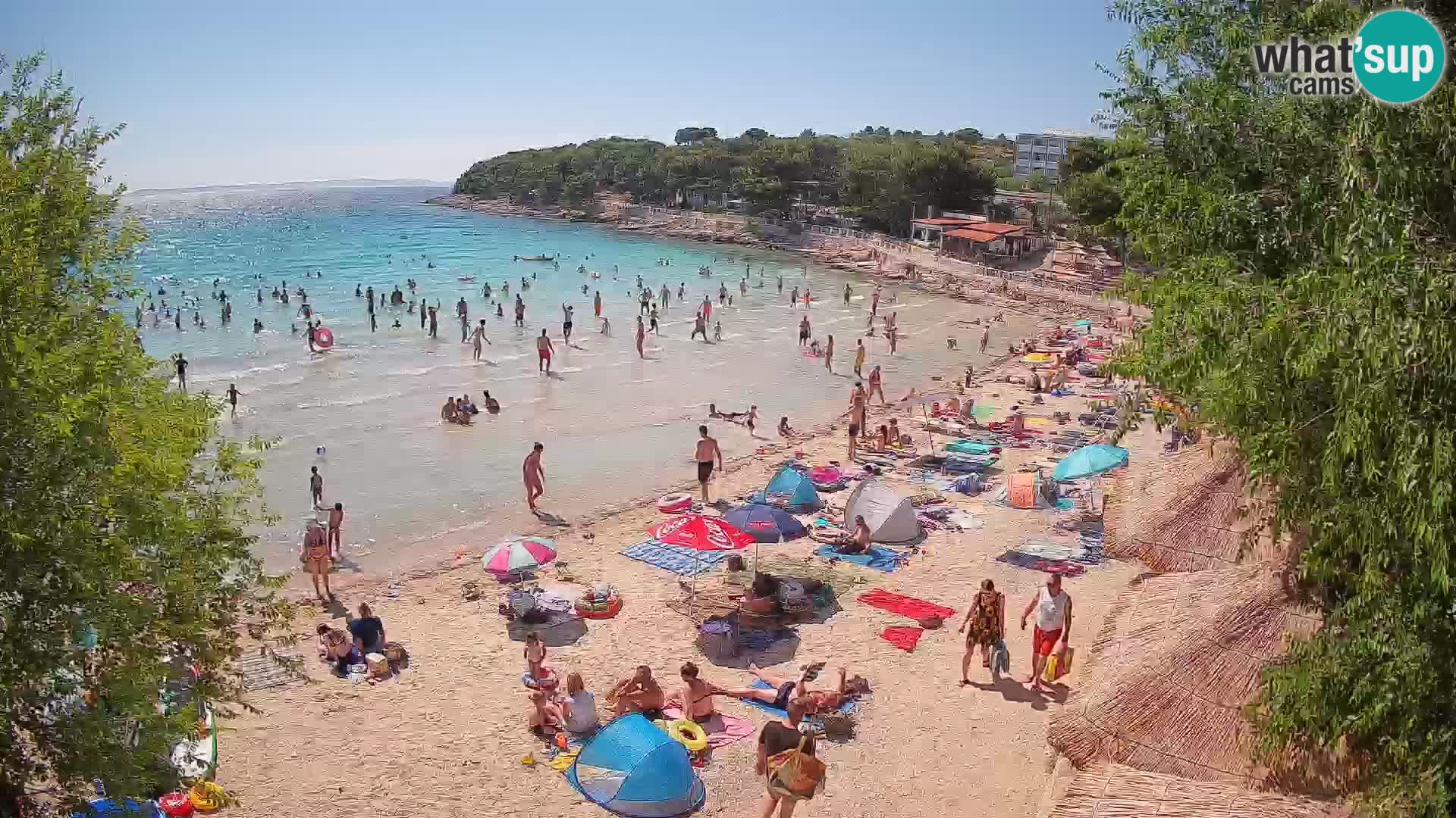 Playa Slanica Murter – camera en vivo