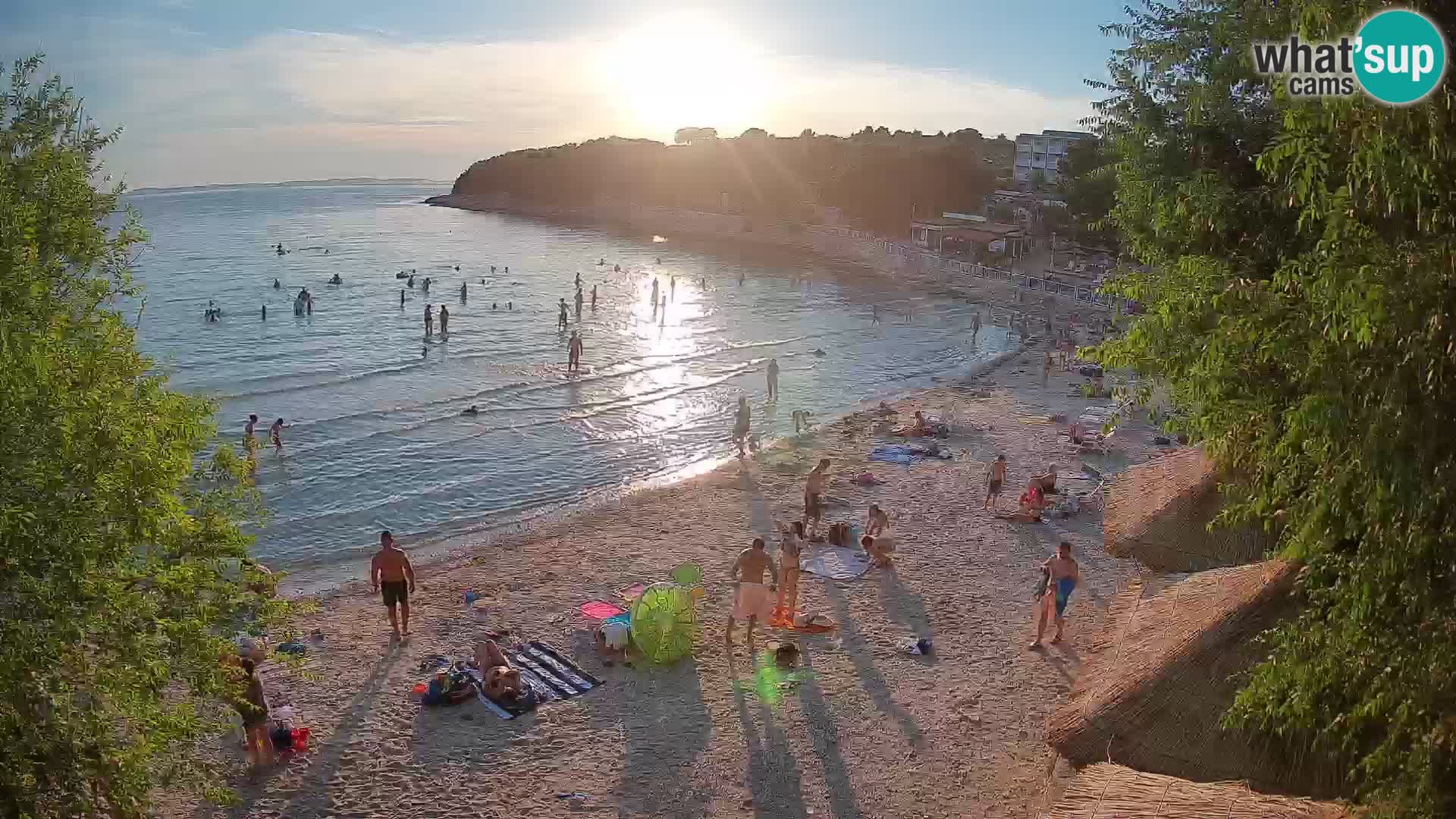 Plaža Slanica Murter – kamera v živo