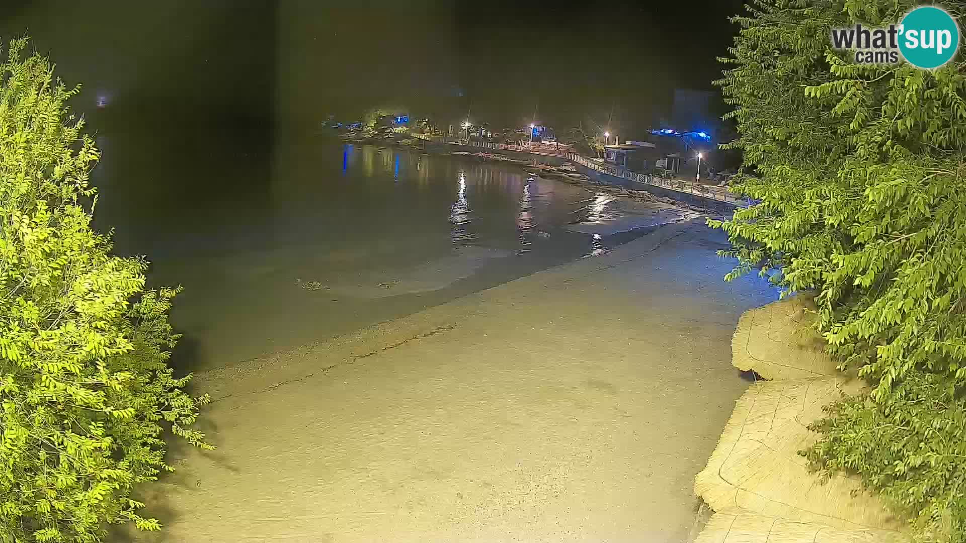Plaža Slanica Murter – kamera v živo