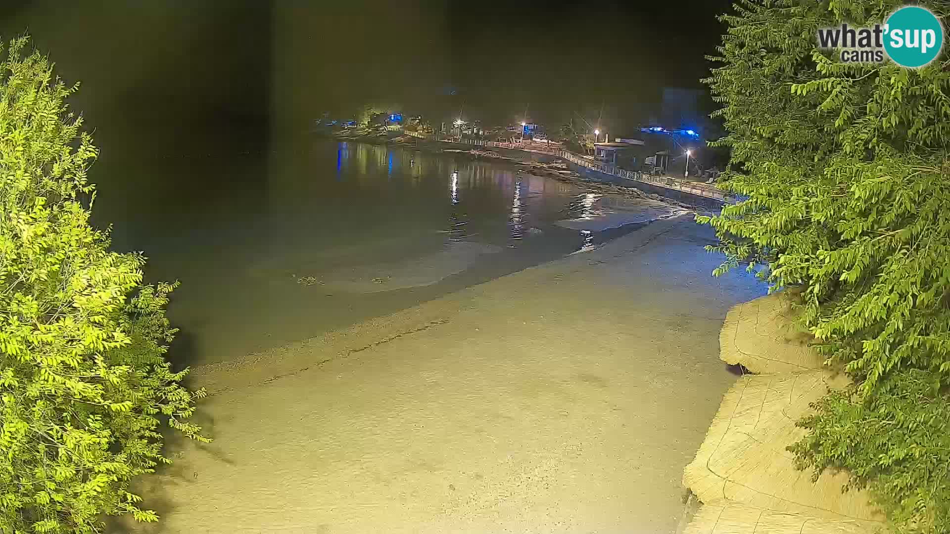 Plaža Slanica Murter – kamera v živo