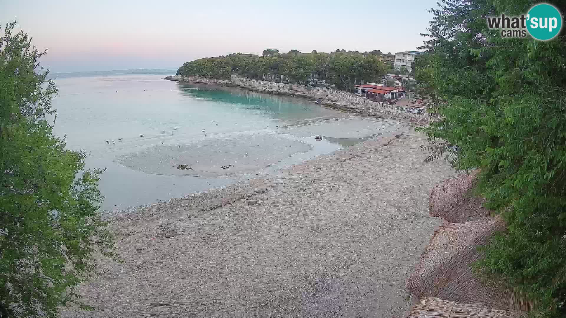 Strand Slanica Murter – webcam