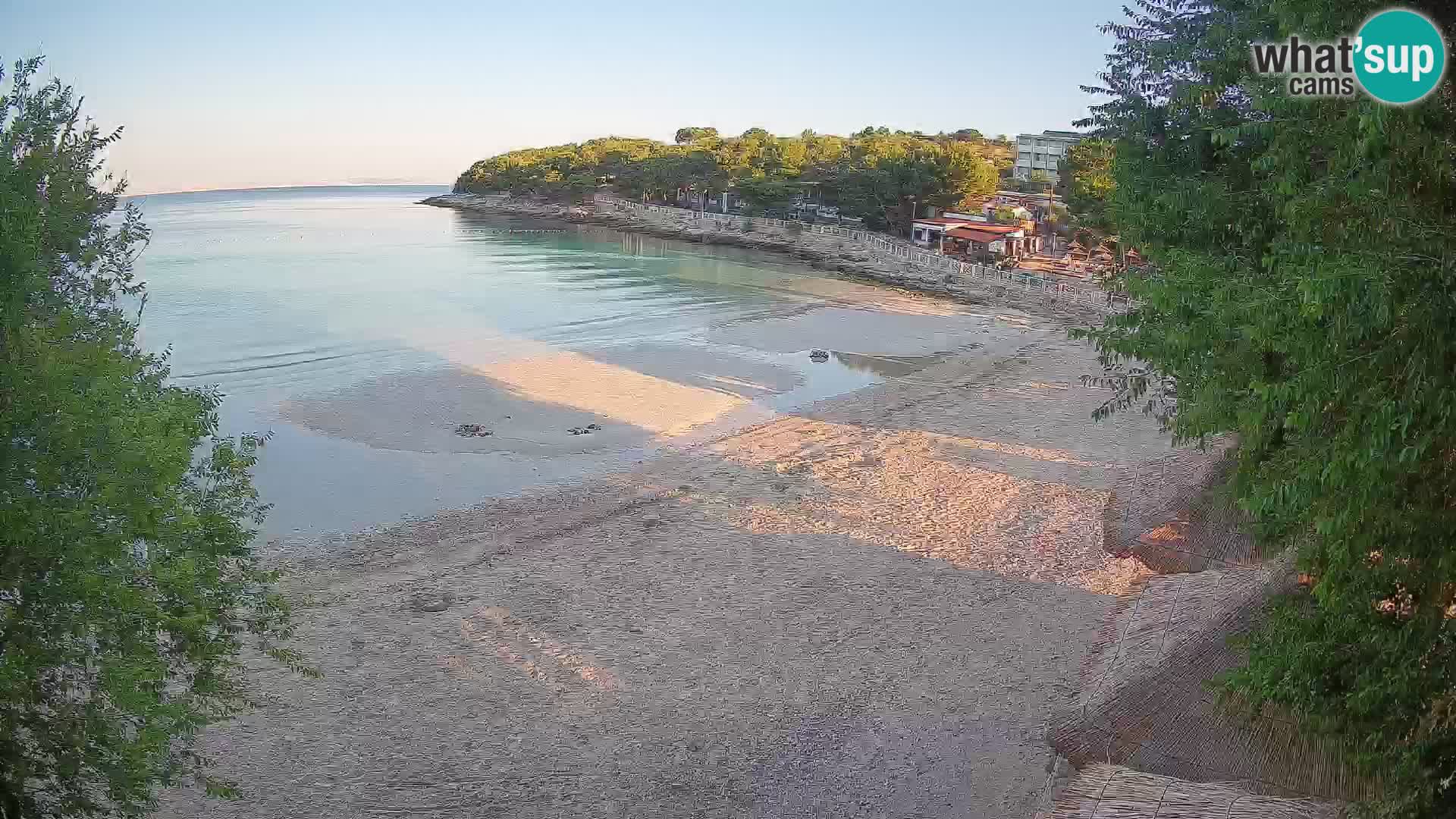 Plaža Slanica Murter – web kamera