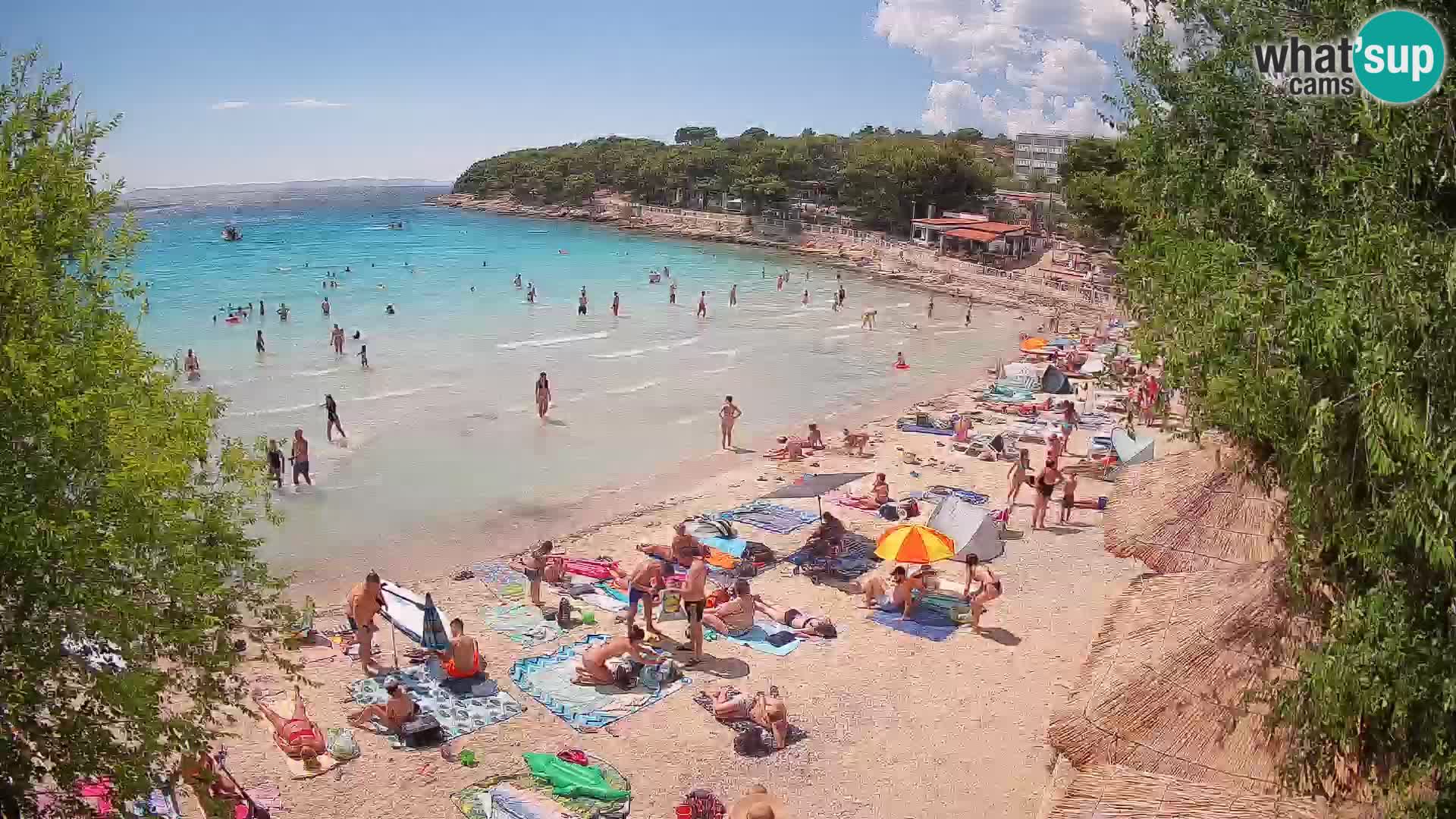 Beach Slanica Murter – Live Cam
