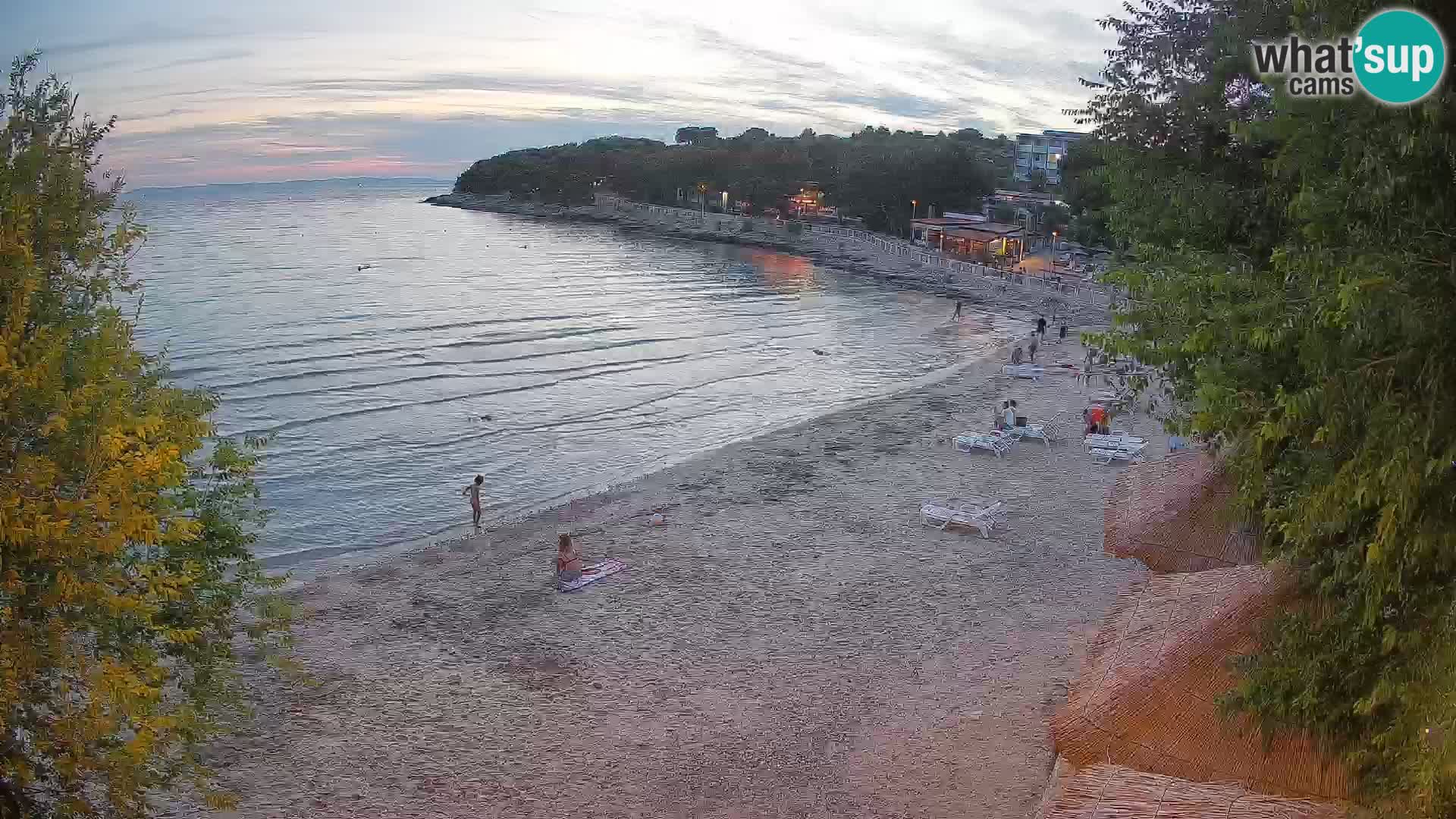 Strand Slanica Murter – webcam