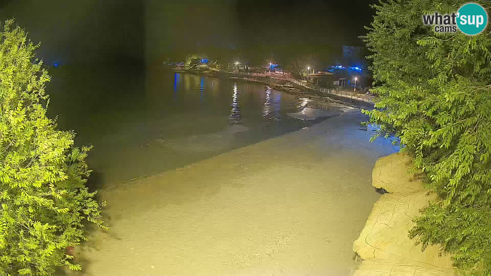 Strand Slanica Murter – webcam