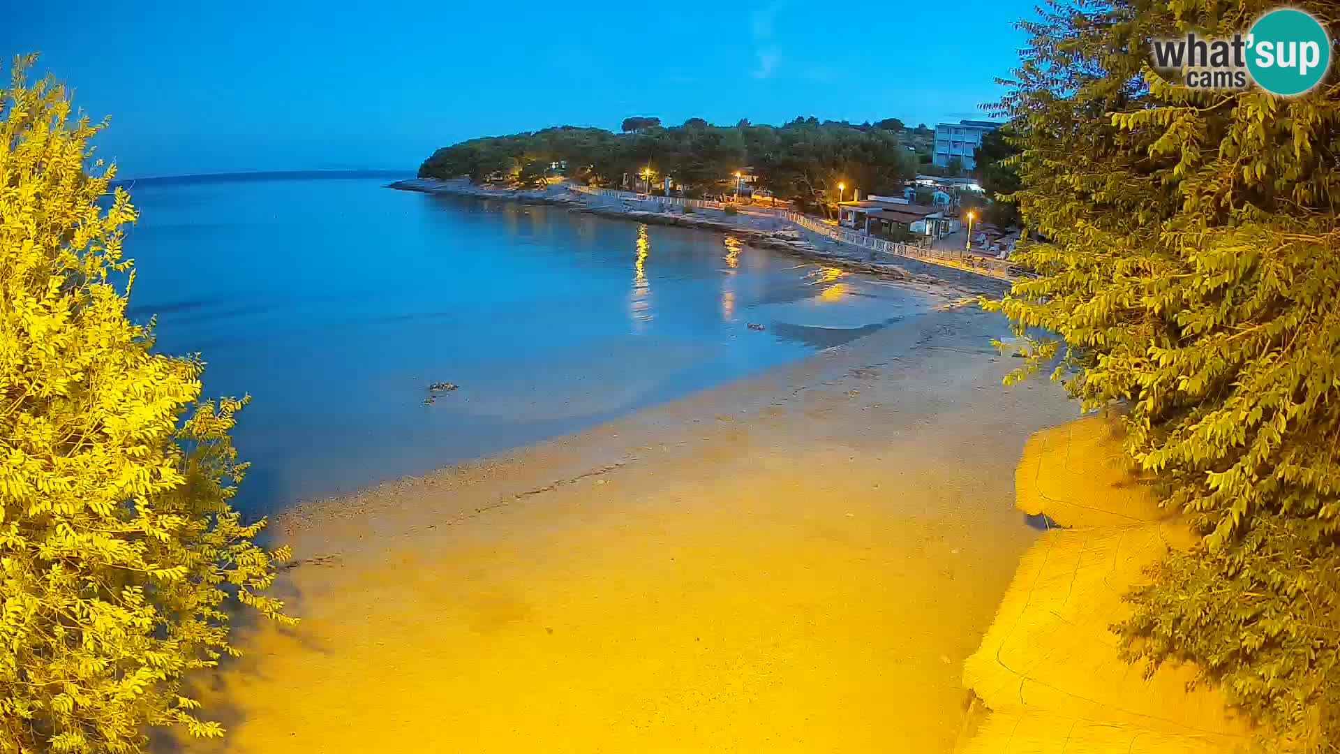 Plaža Slanica Murter – web kamera