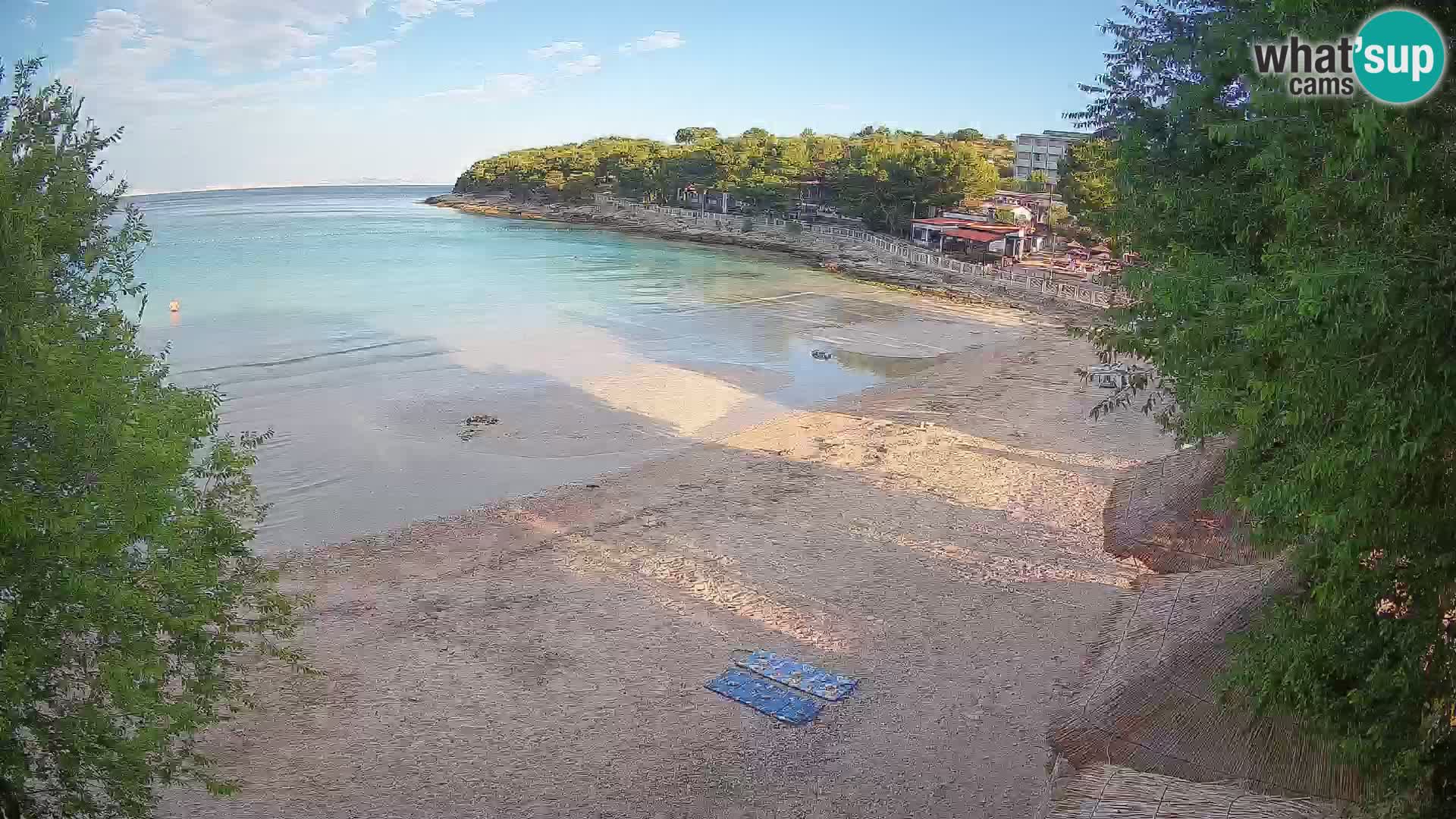 Plaža Slanica Murter – web kamera