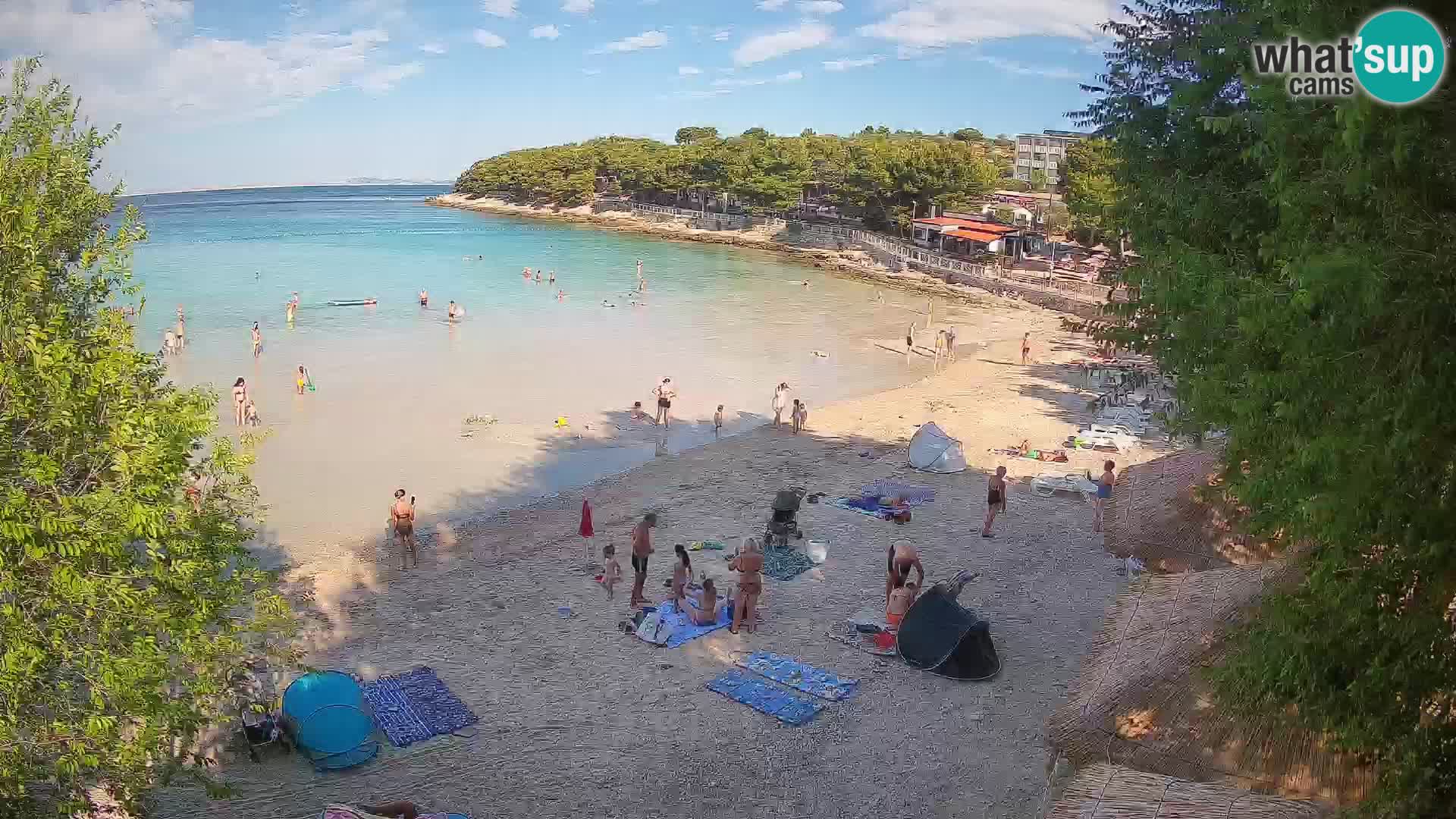Playa Slanica Murter – camera en vivo