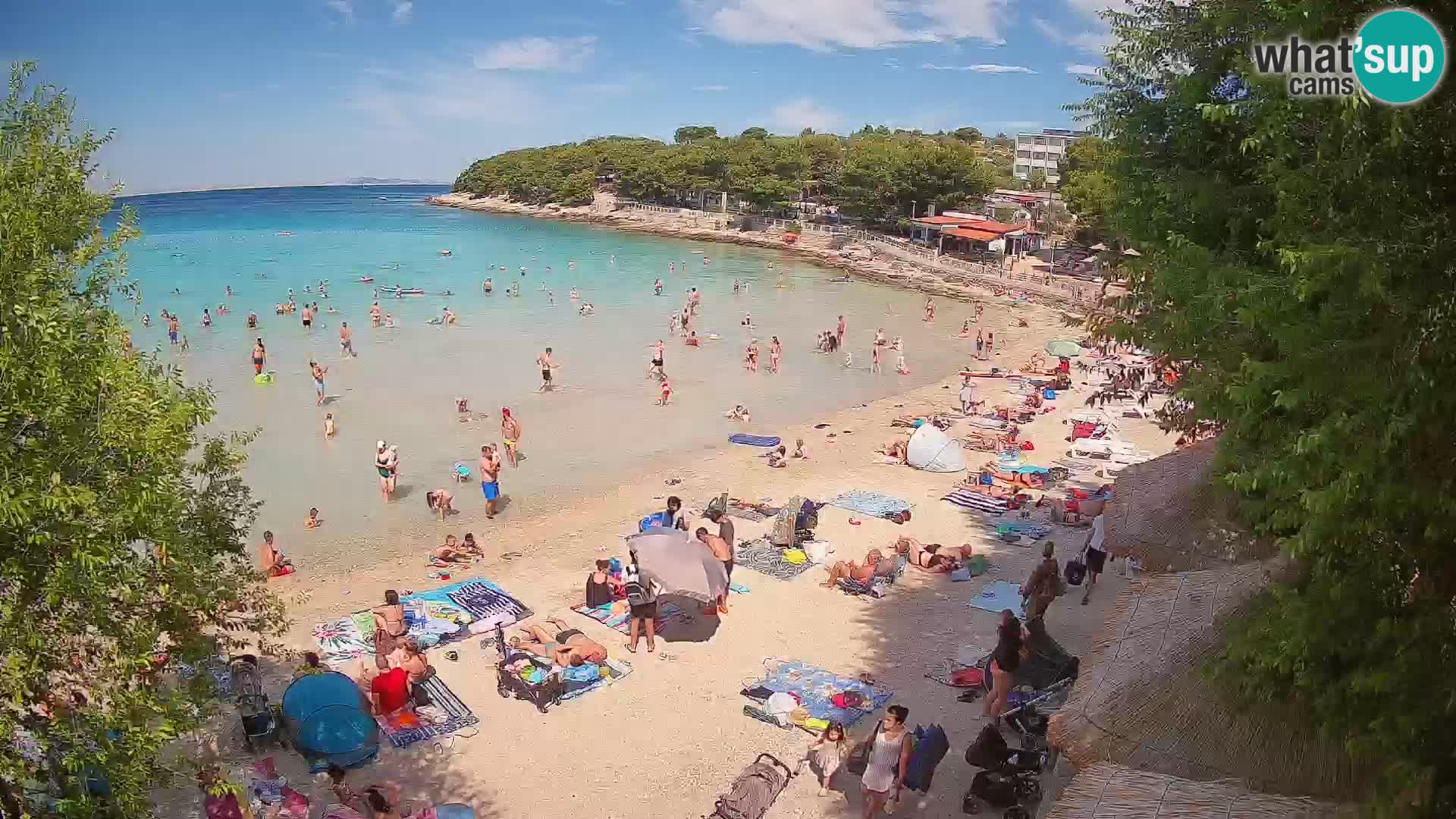 Playa Slanica Murter – camera en vivo