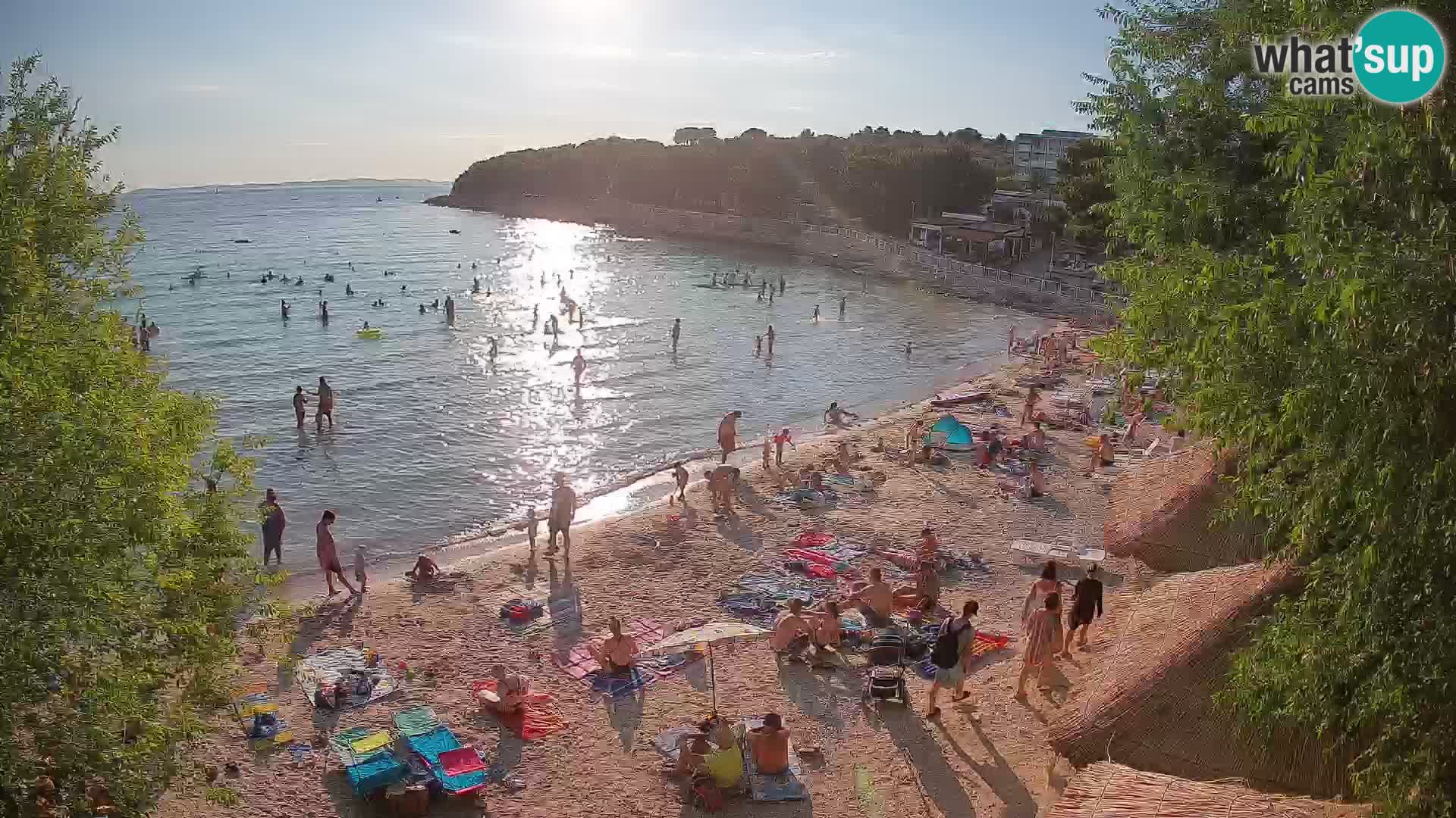Strand Slanica Murter – webcam